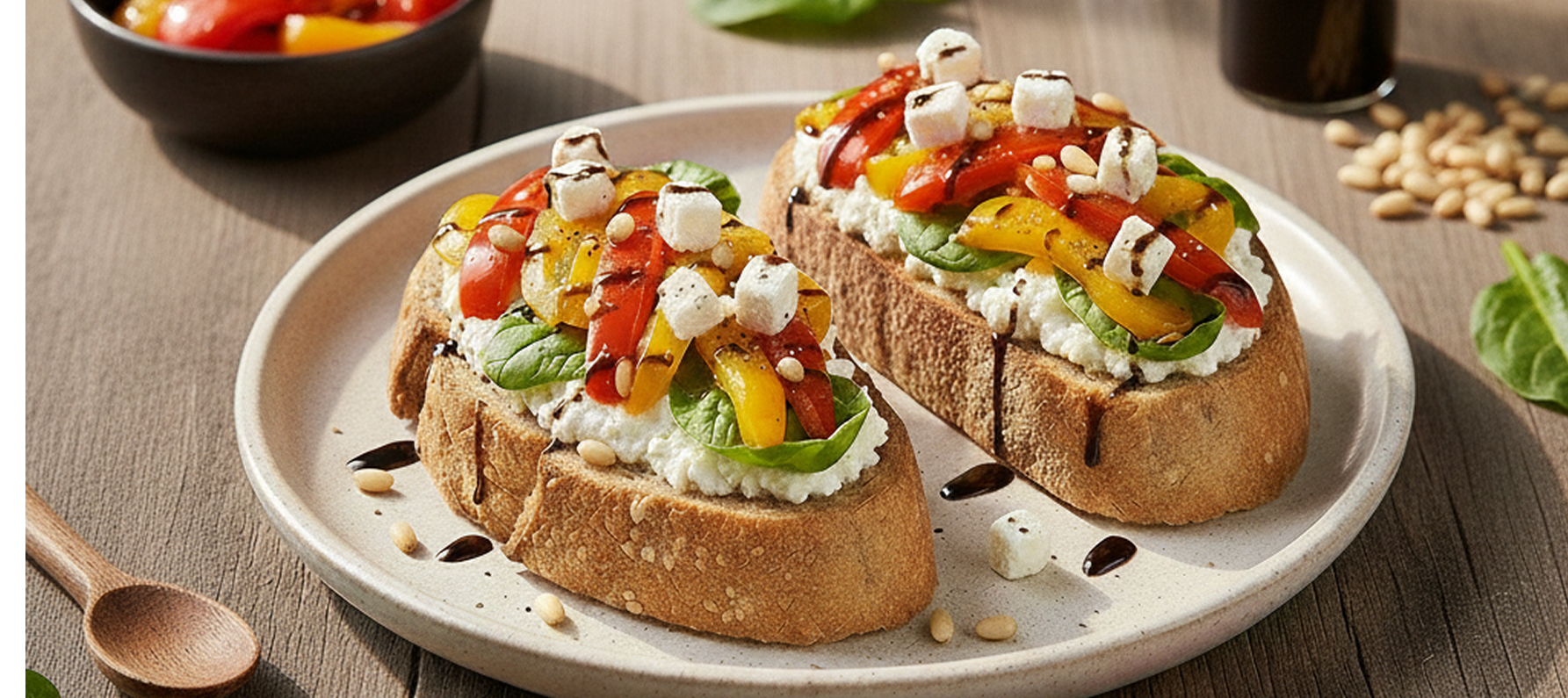 Брускета, яка робить день смачнішим