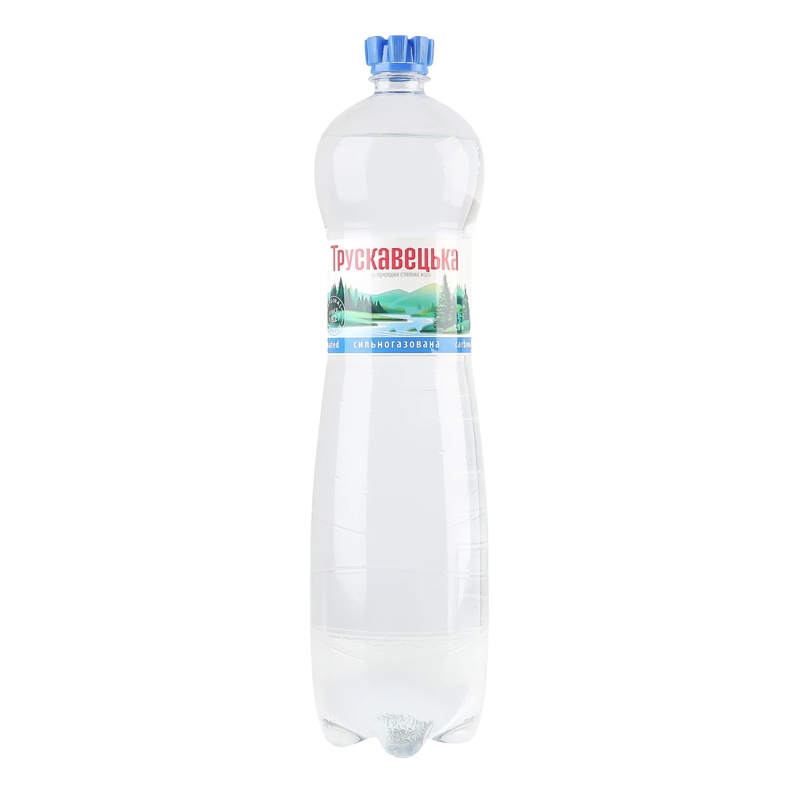 Вода мінеральна Трускавецька природна столова сильногазована 1.5л Фото №:1