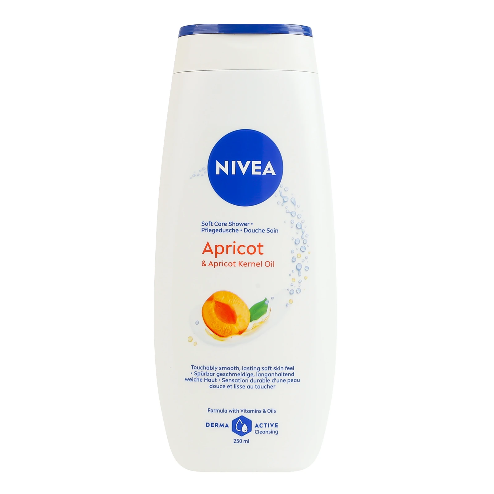 Гель-догляд для душу Nivea Абрикос та олія абрикосових кісточок 250мл