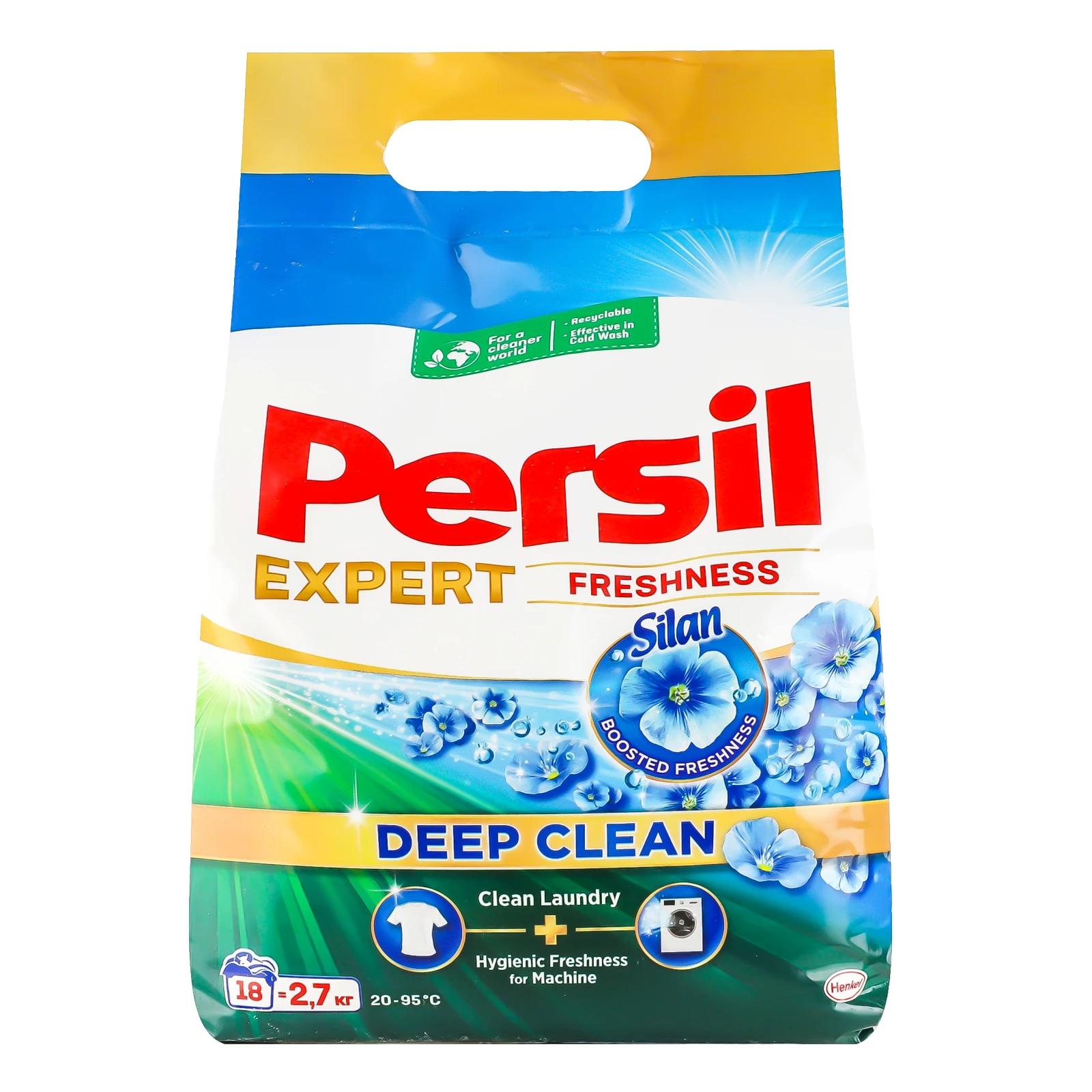 Засіб мийний Persil Deep Clean Expert Freshness Silan синтетичний 2.7кг
