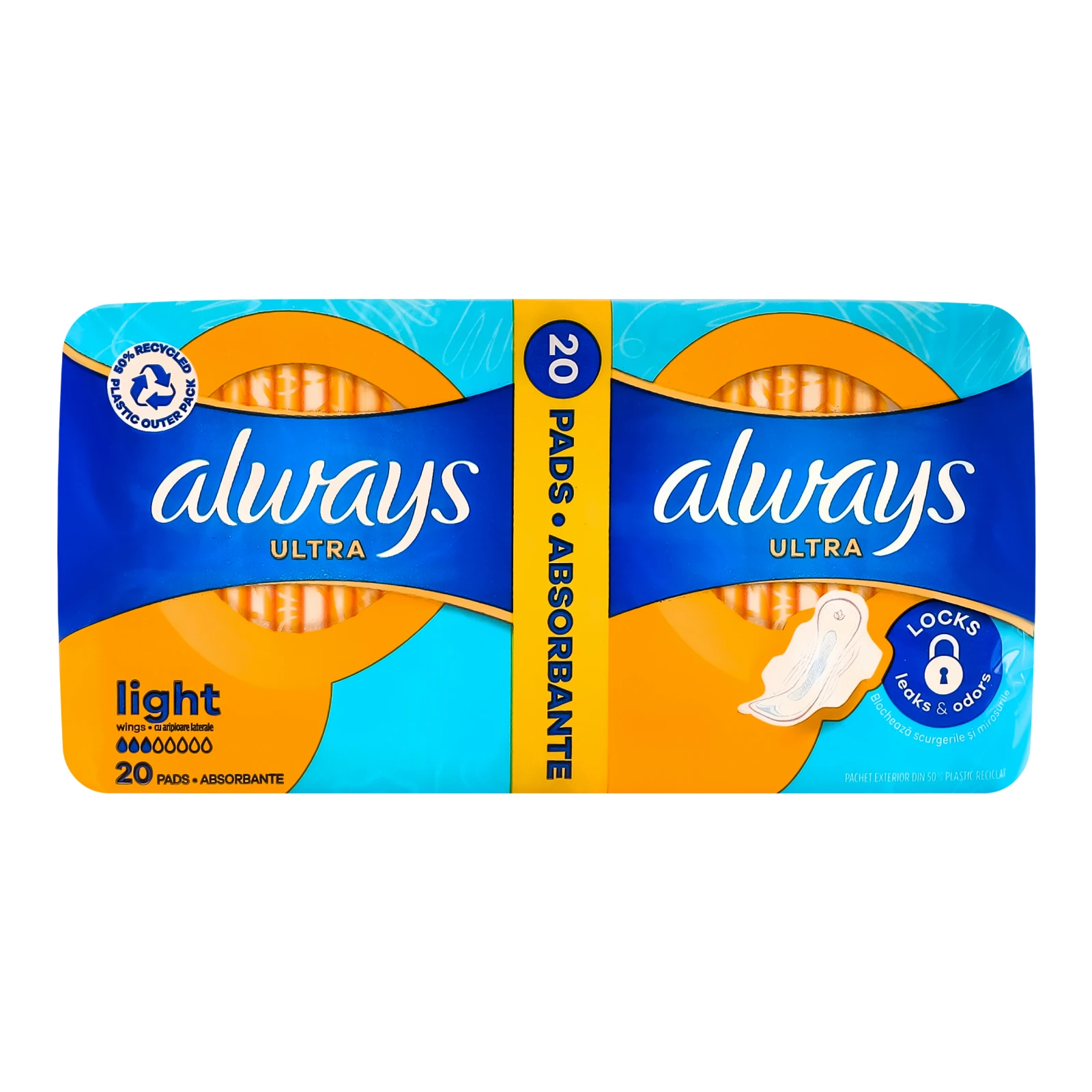 Прокладки гігієнічні Always Ultra Light ароматизовані 20шт/уп Фото навігації №:1