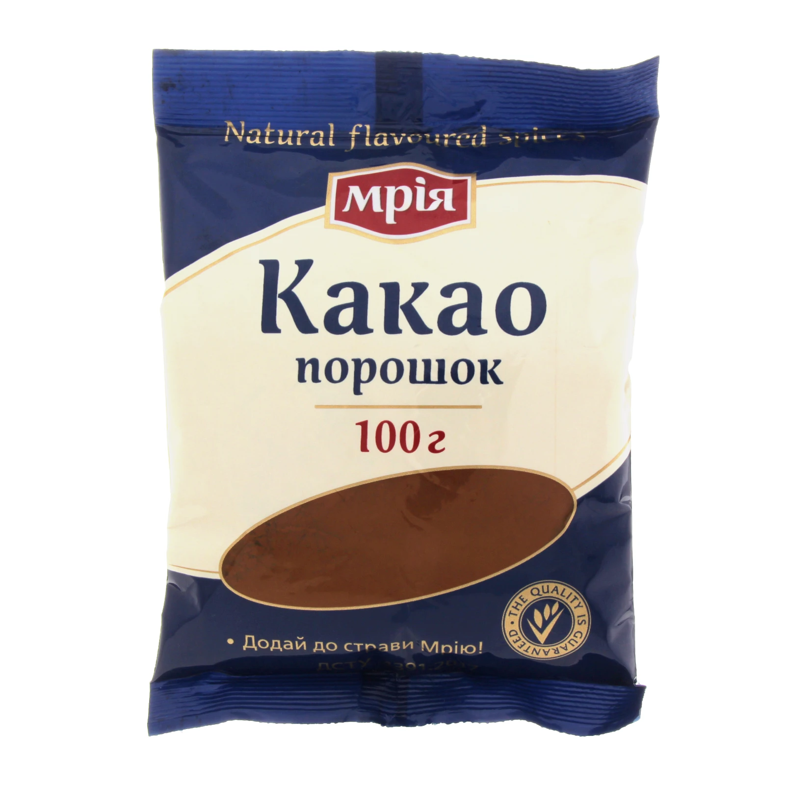 Какао порошок Мрія 100г Фото №:1