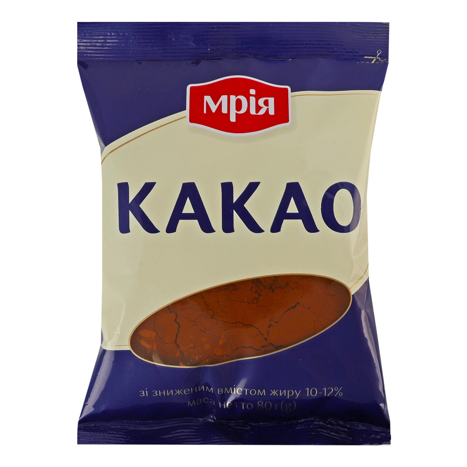 Какао-порошок Мрія 80г