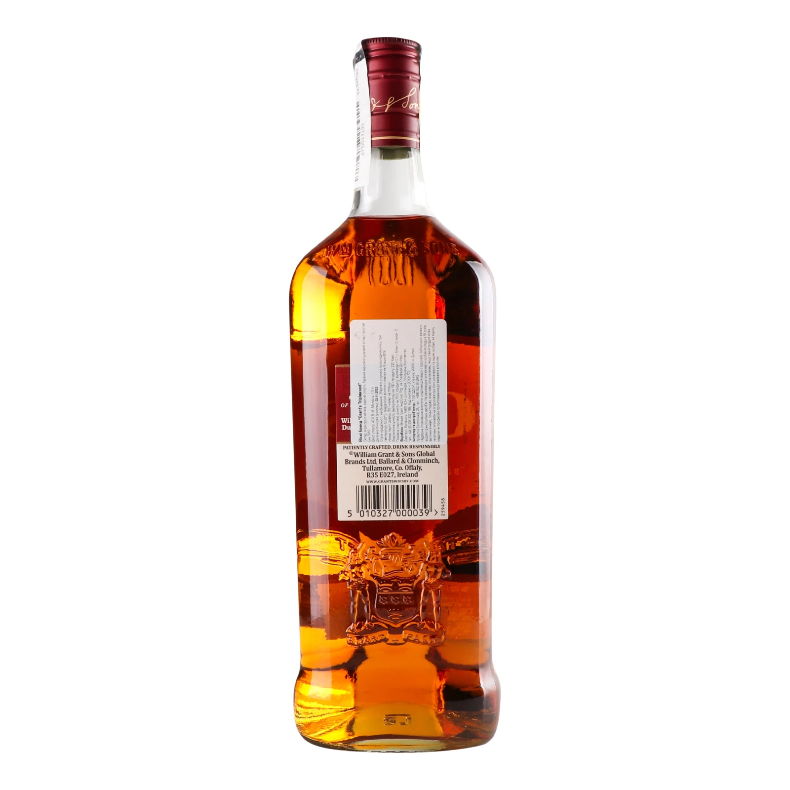 Віскі Grant's Triplewood 40% 1л Фото №:2