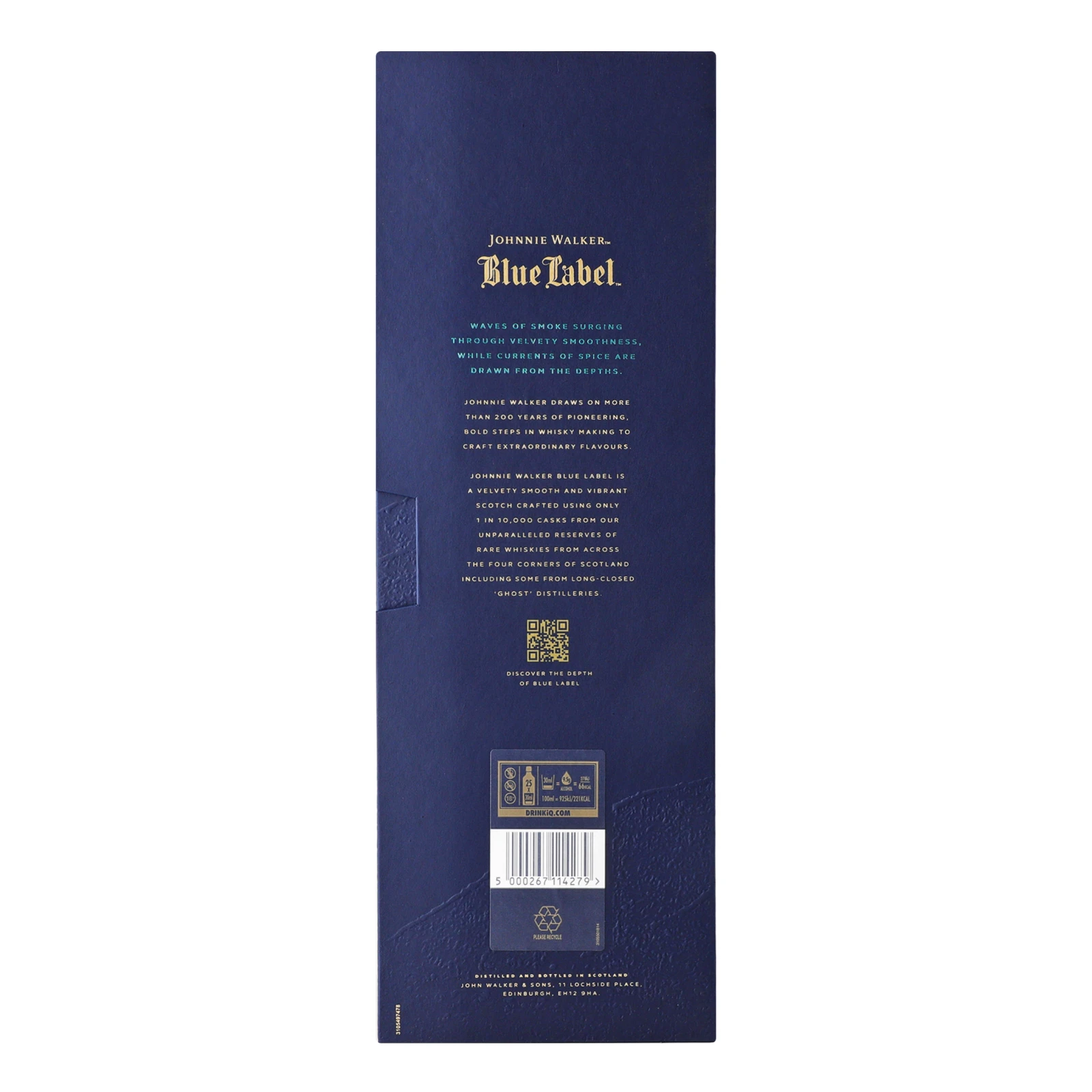 Віскі Johnnie Walker Blue label 40% 0.75л фото 2