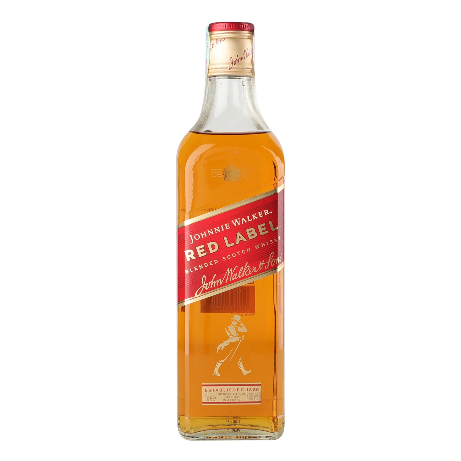 Віскі Johnnie Walker Red label 40% 0.5л