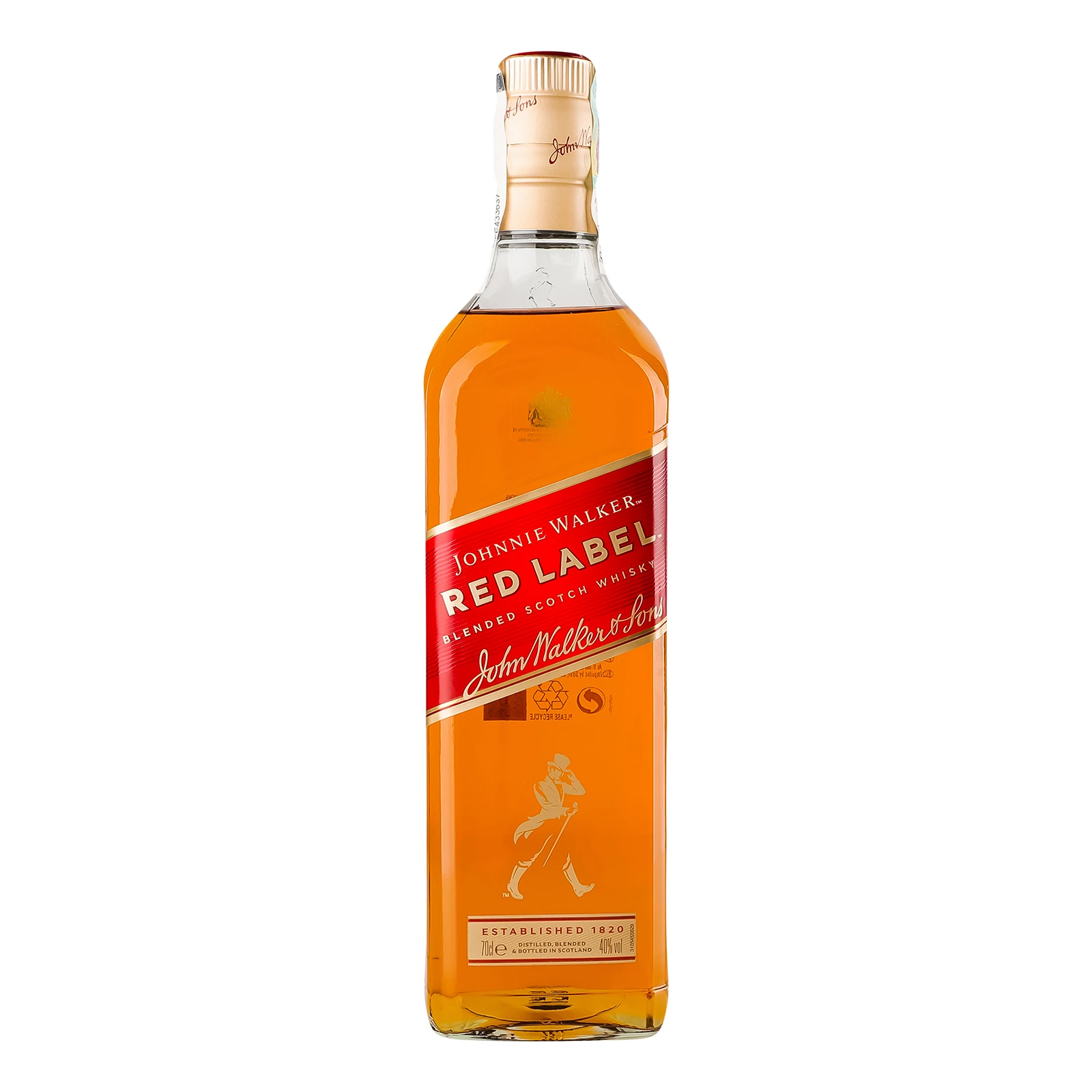 Віскі Johnnie Walker Red label 40% 0.7л Фото №:1