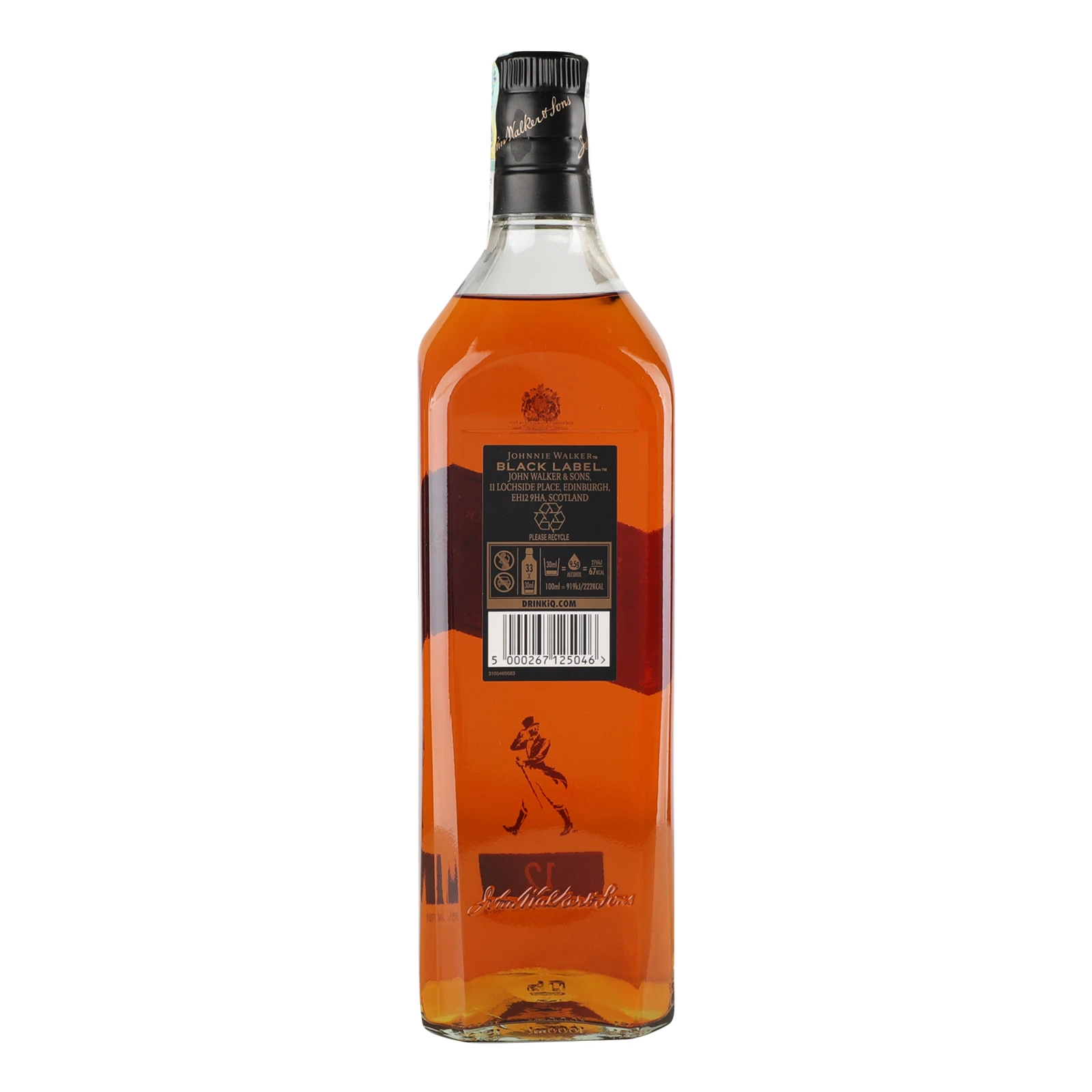 Віскі Johnnie Walker Black Label 12YO 40% 1л Фото №:2