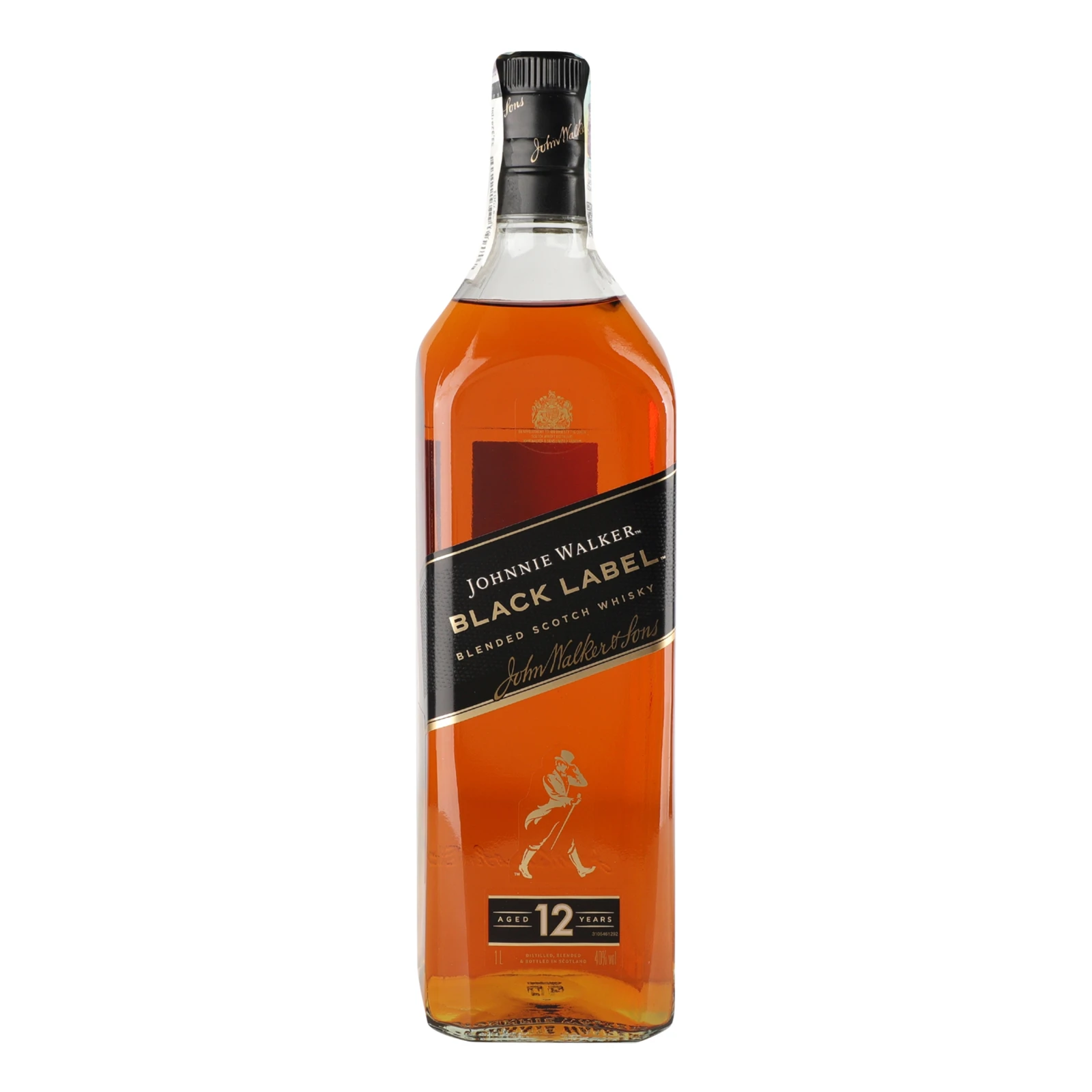Віскі Johnnie Walker Black label 12YO 40% 1л