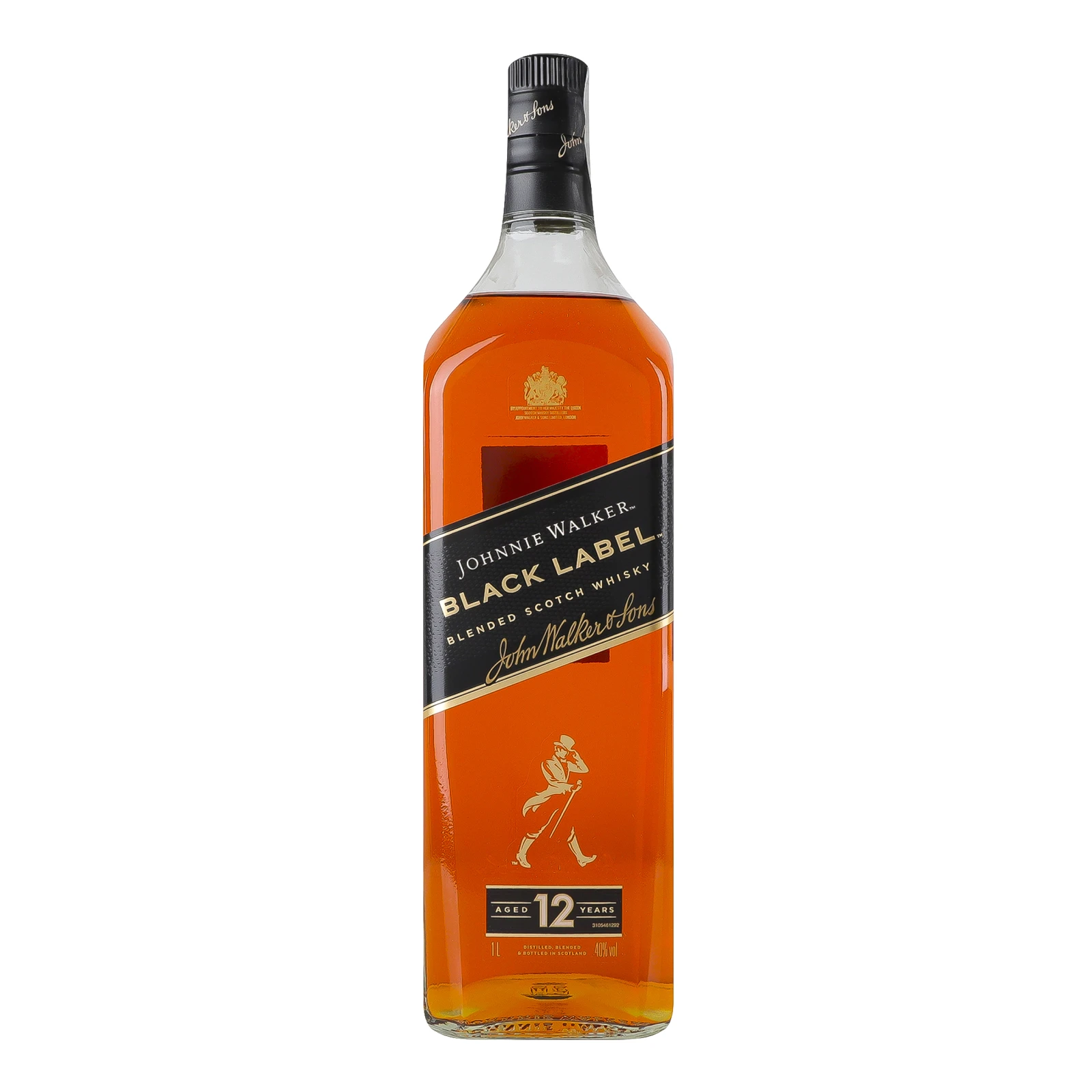 Віскі Johnnie Walker Black Label 12 years 40% 1л Фото №:1