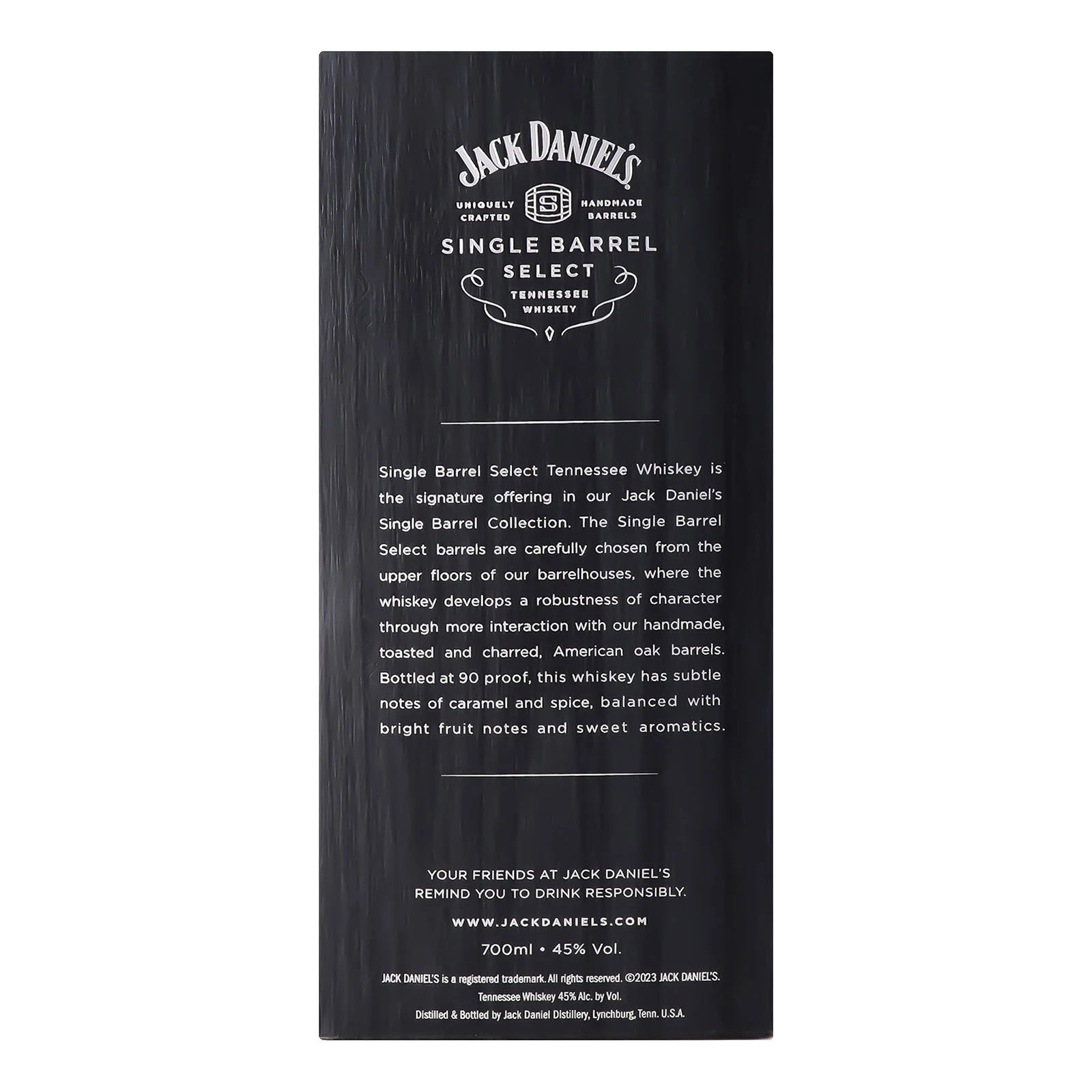 Віскі Jack Daniel`s 0,7л 45% Single Barrel фото 2