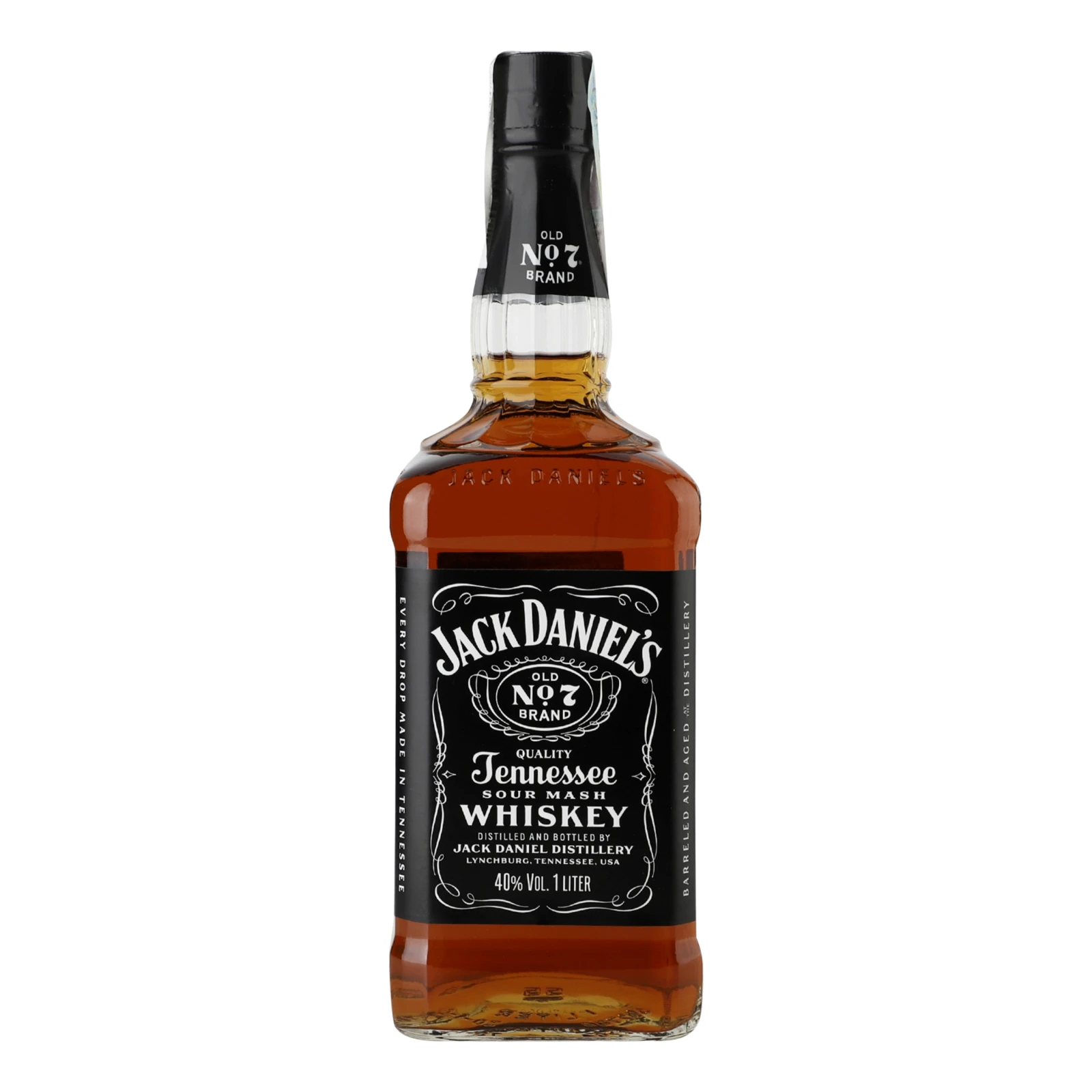 Віскі Jack Daniel's Tennessee Old №7 40% 1л