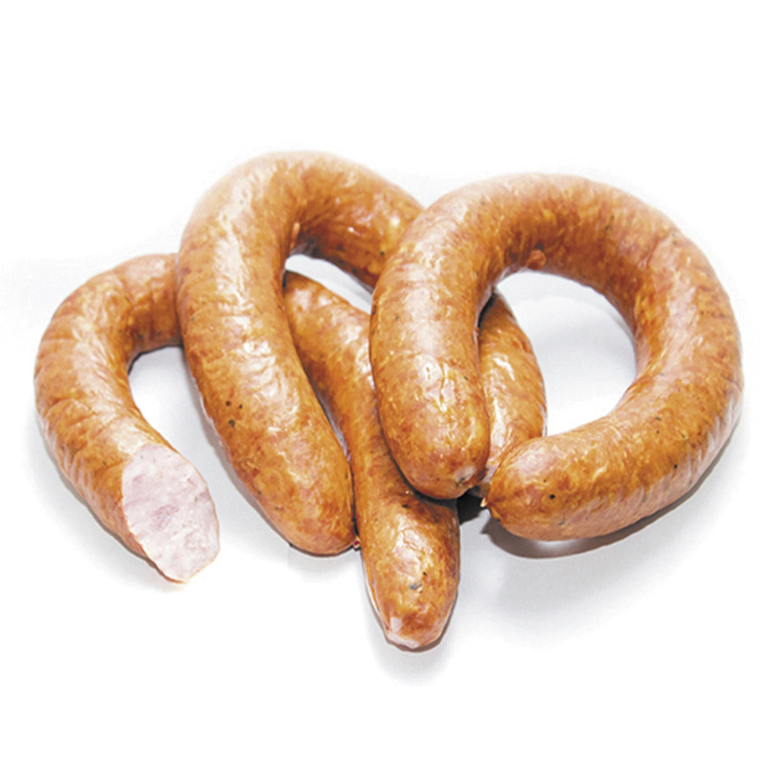 Ковбаса Глобино М`ясна По-селянськи напівкопчена першого сорту Фото №:1