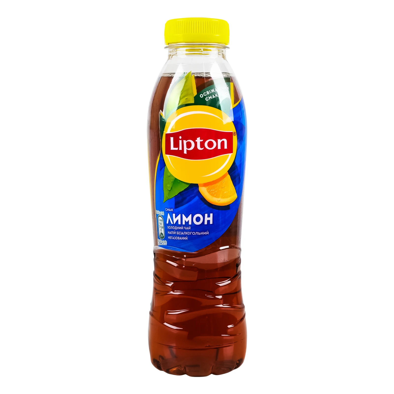 Чай холодний Lipton чорний зі смаком Лимону 500мл Фото навігації №:1