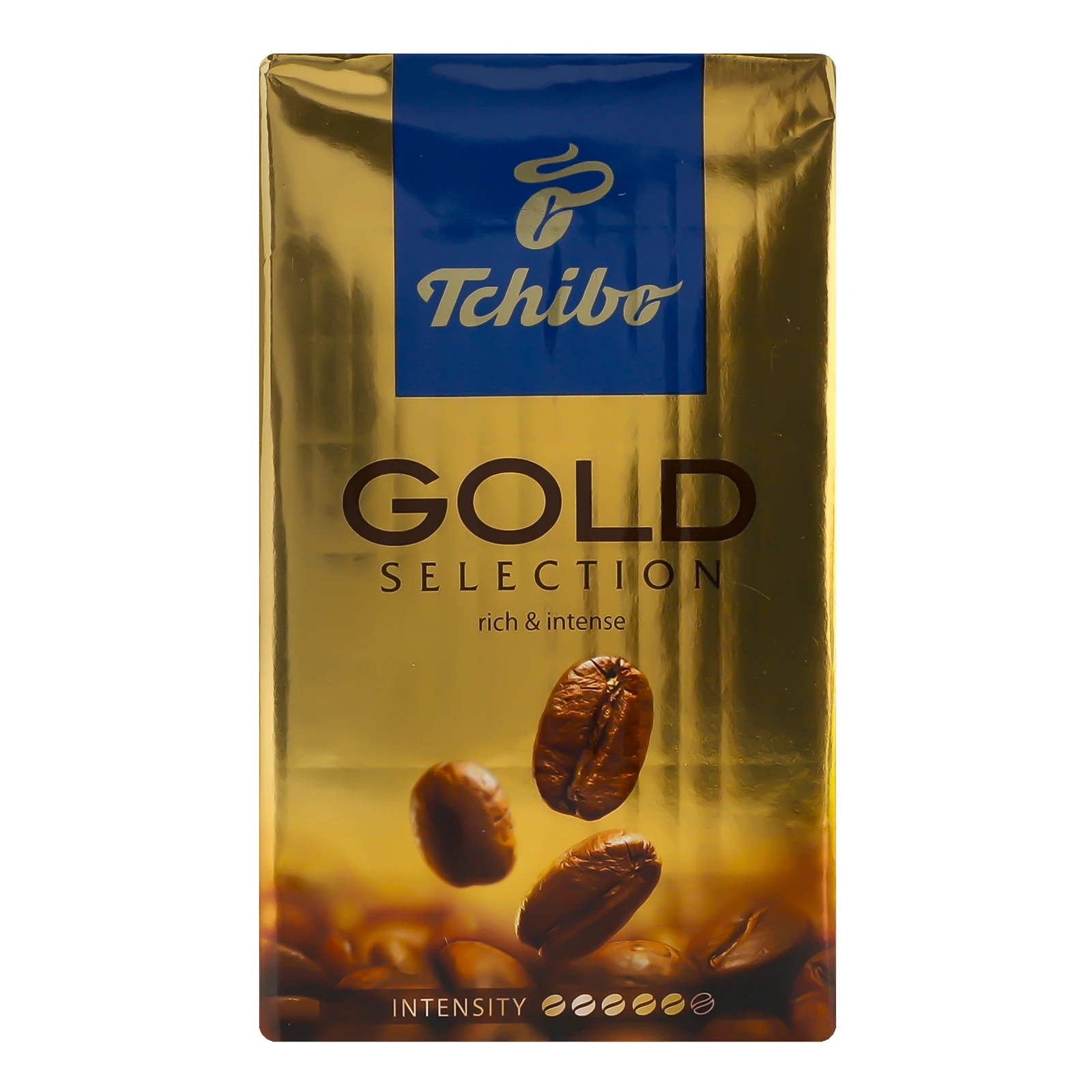 Кава Tchibo Gold Selection натуральна смажена мелена 250г Фото №:1