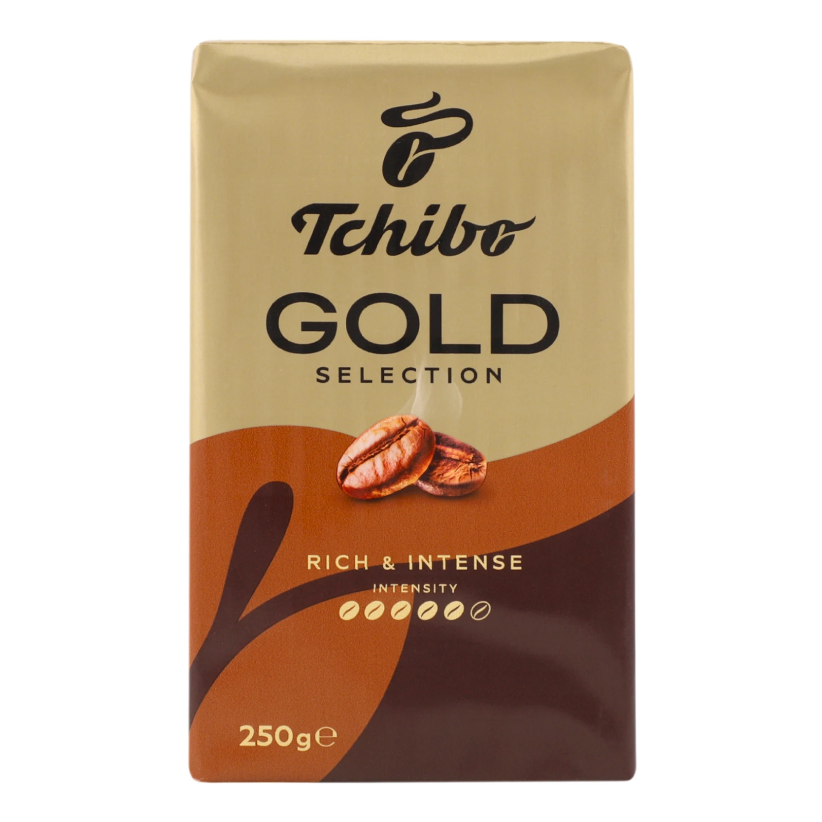 Кава Tchibo Gold Selection натуральна смажена мелена 250г Фото №:1