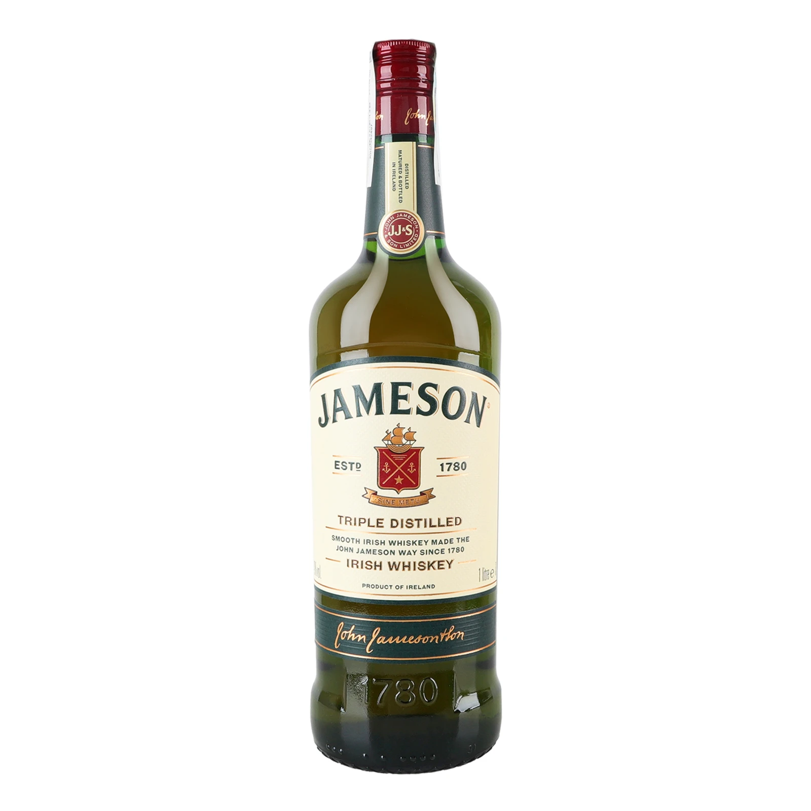 Віскі Jameson ірландське 40% 1л Фото навігації №:1