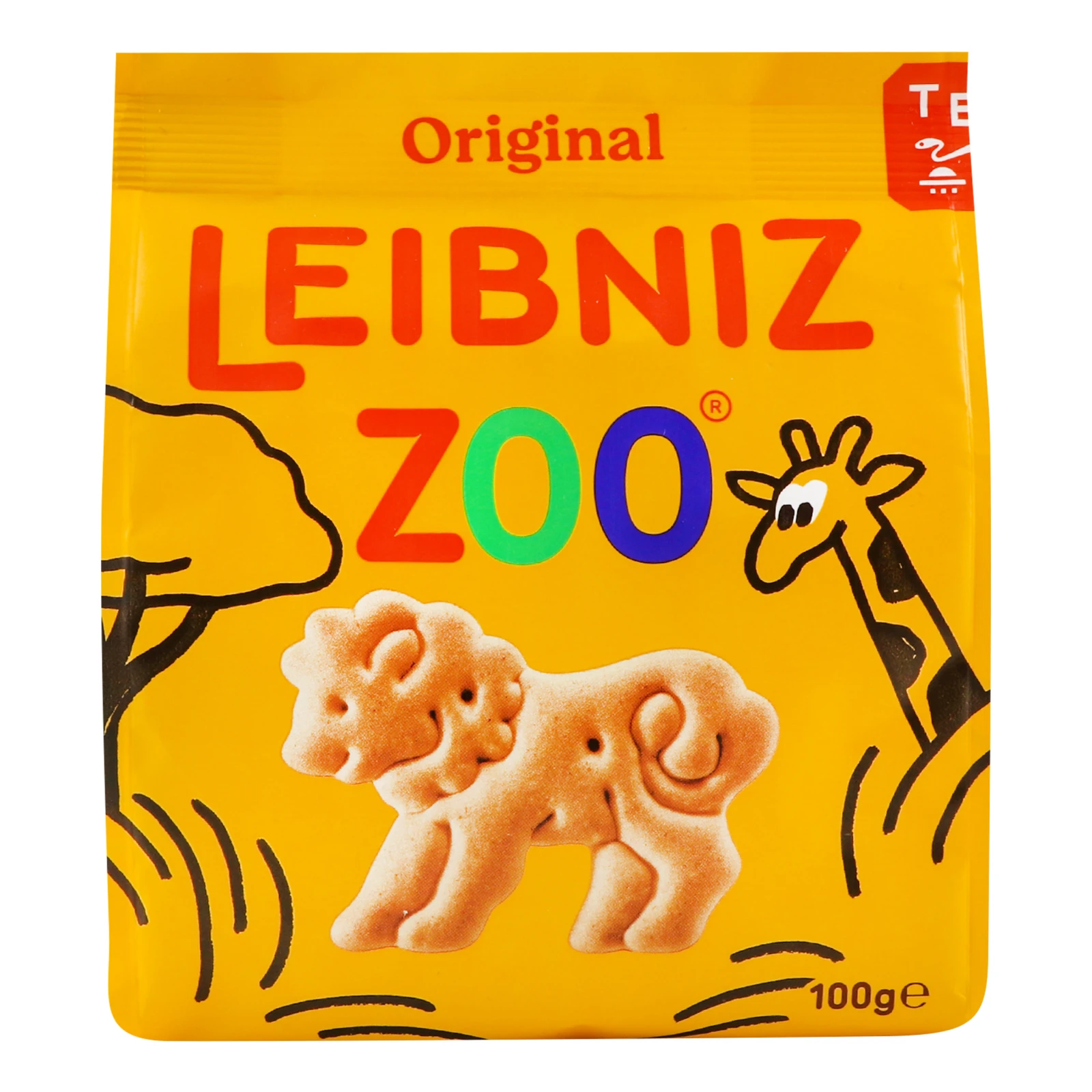 Печиво Leibniz Original Zoo вершкове 100г Фото №:1