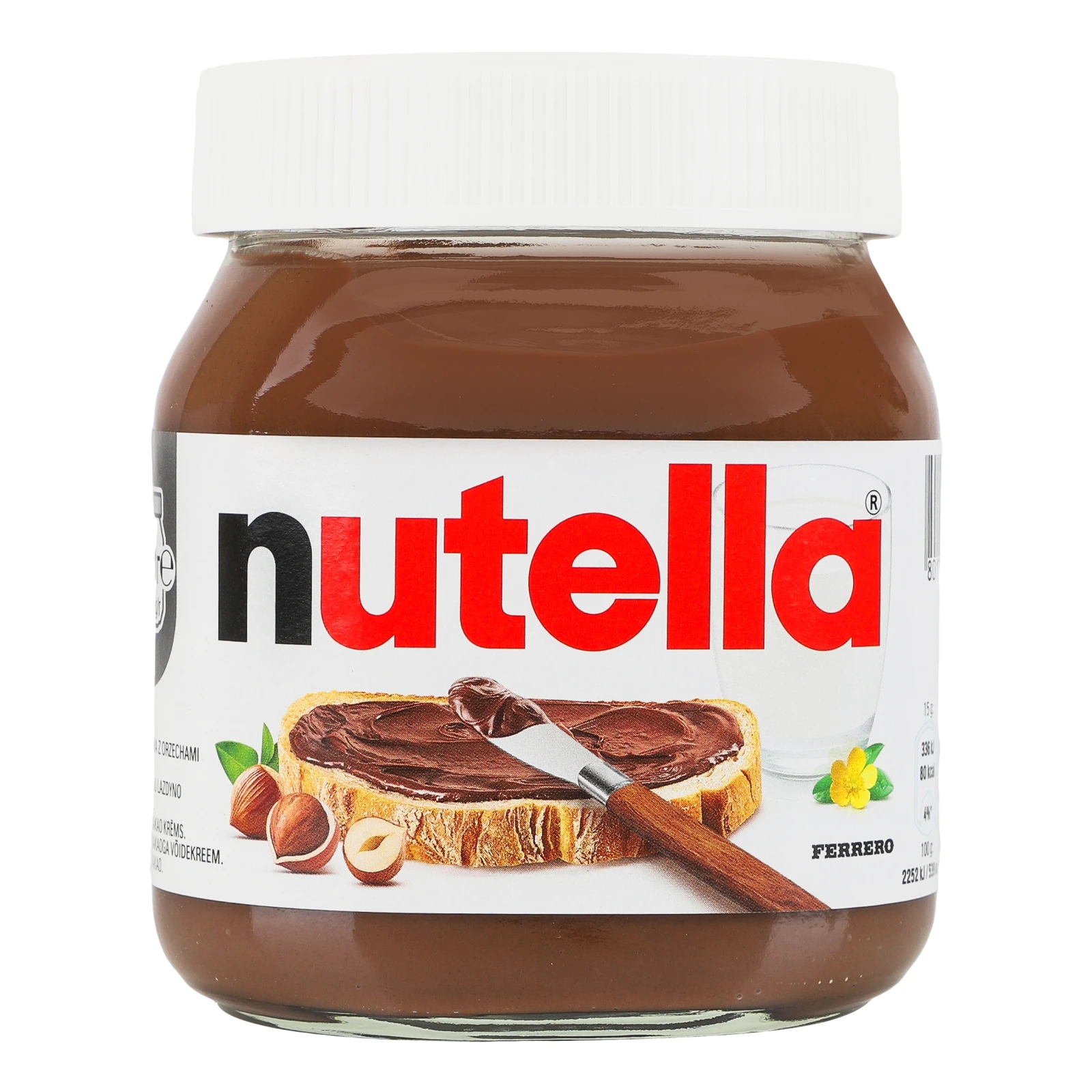 Паста Nutella горіхова з какао 350г Фото навігації №:1