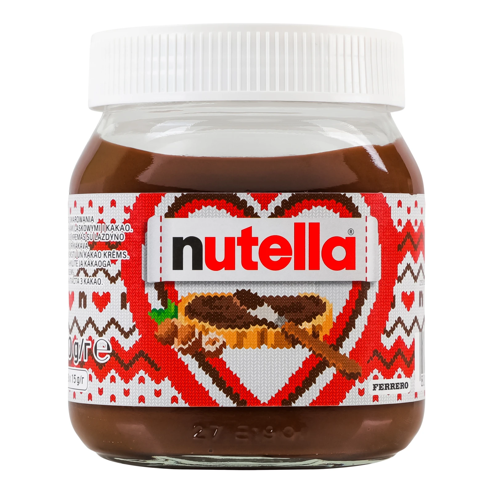 Паста горіхова Nutella з какао 350г Фото №:1