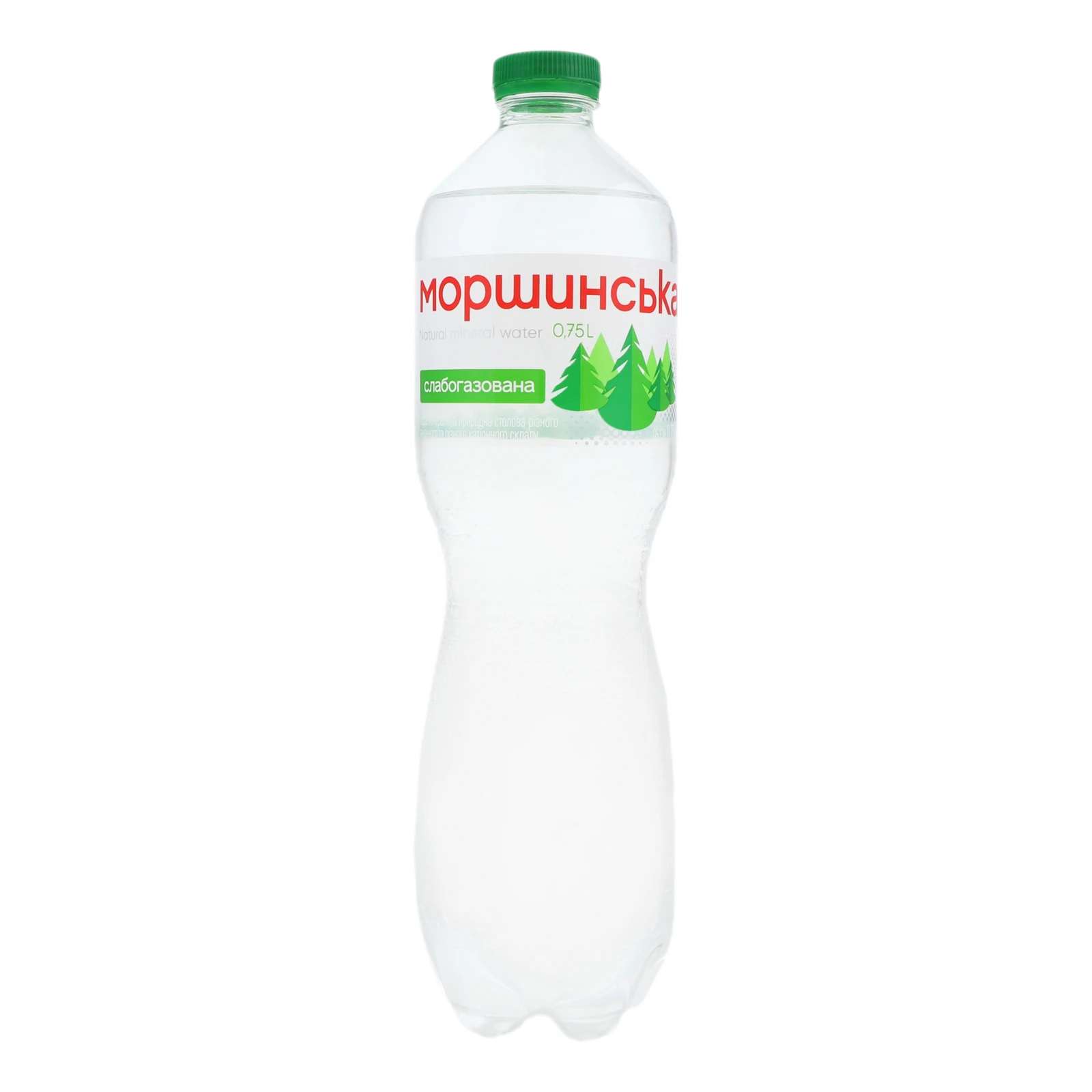 Вода мінеральна Моршинська природна столова слабогазована 750мл Фото №:1