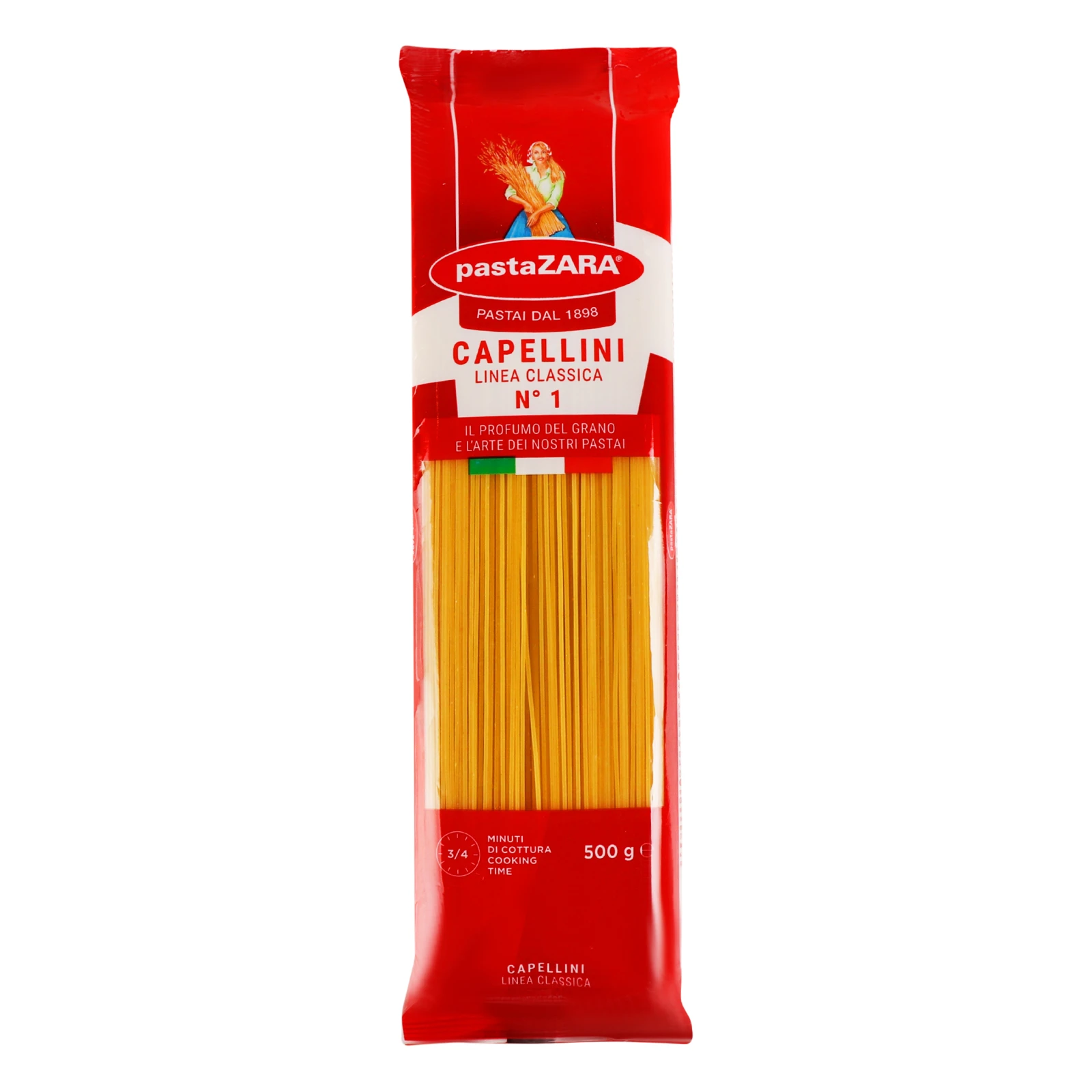 Макаронні вироби Pasta Zara №1 Спагетті 500г Фото №:1