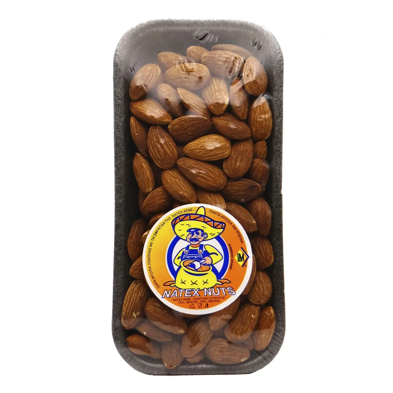 Горішки Натекс 120г мигдаль підсмажений Фото №:1