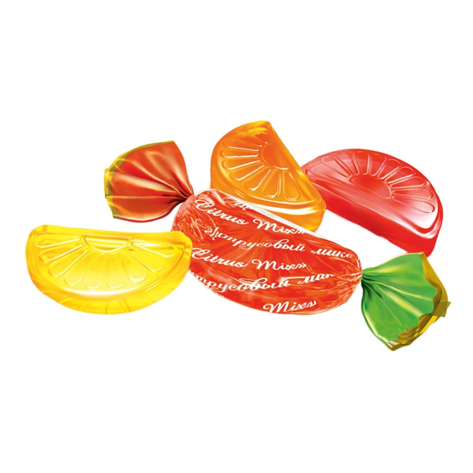Цукерки Roshen карамель цитрусовий мікс Фото №:1