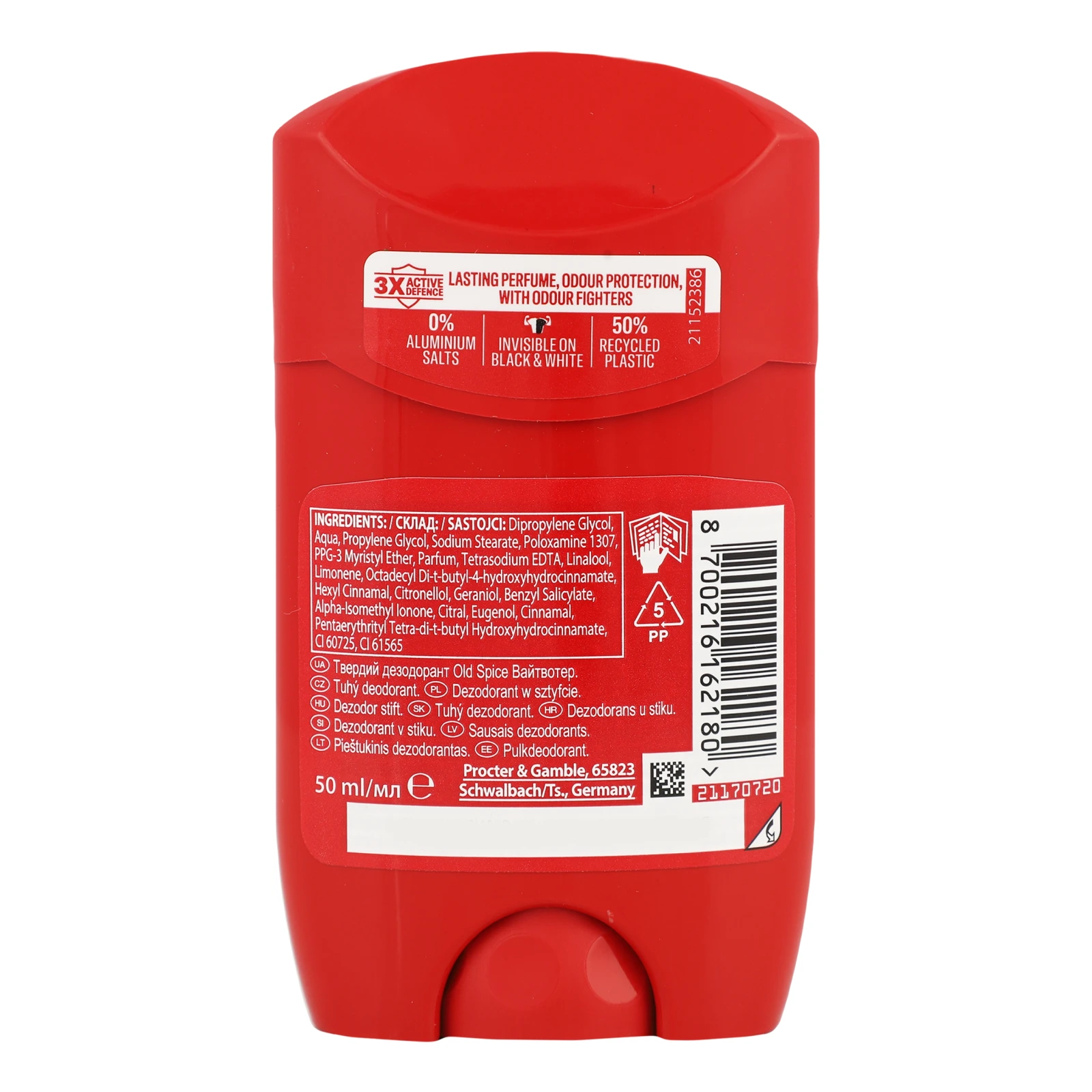 Дезодорант Old Spice Whitewater твердий 50мл фото 2