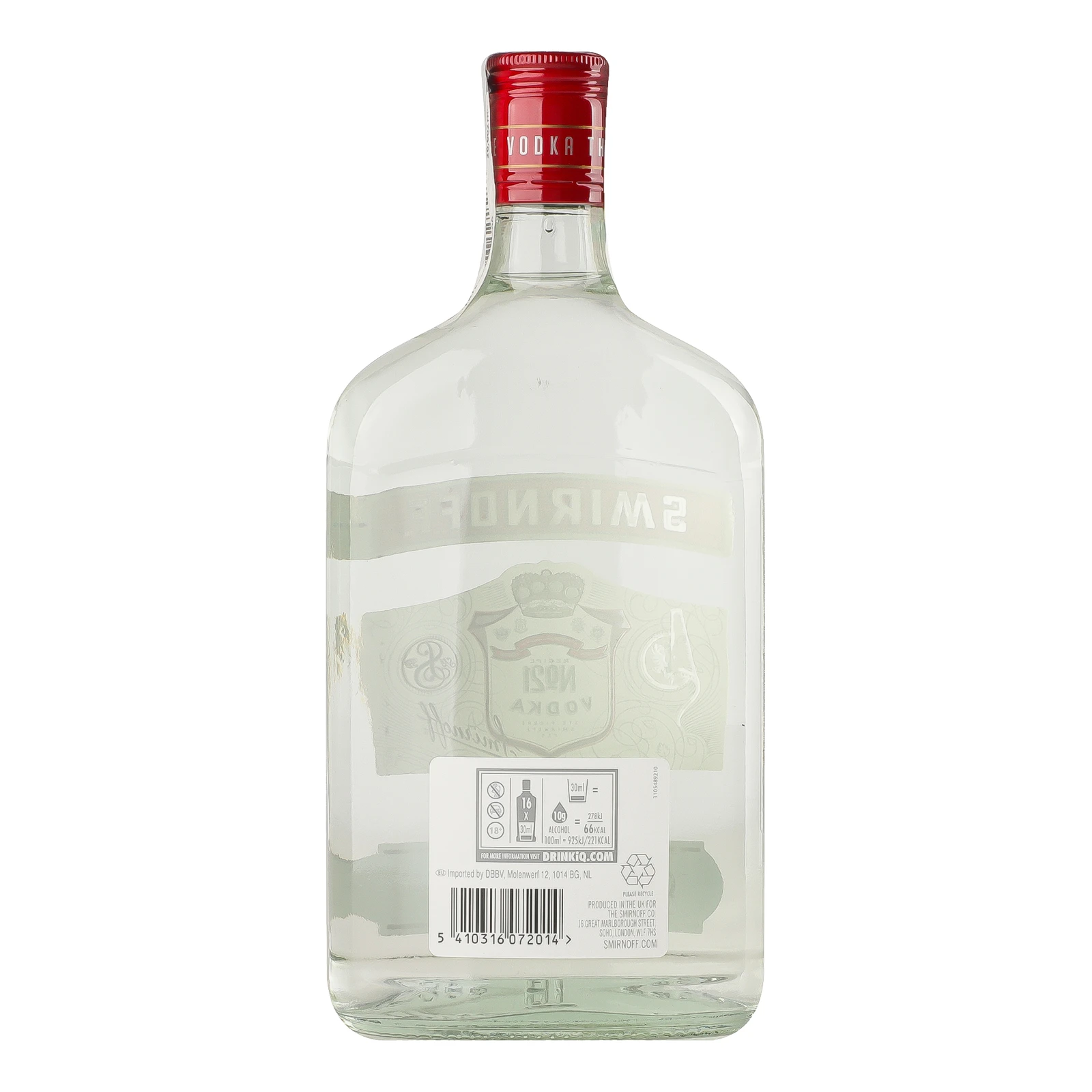 Горілка Smirnoff Red 40% 0.5л Фото №:2