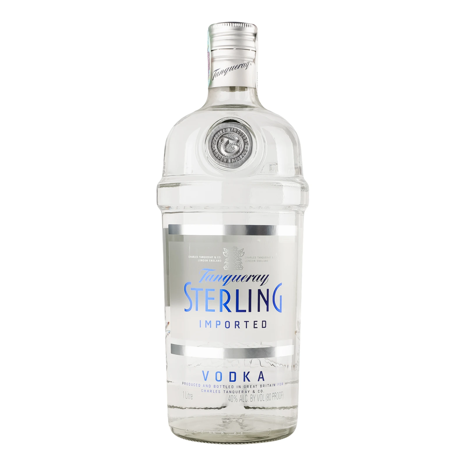 Горілка Tanqueray Sterling 40% 1л Фото навігації №:1
