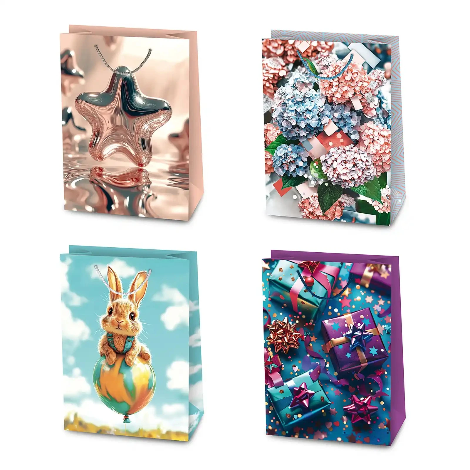 Пакет подарунковий ХLL-1  380*280*125 Фото №:1