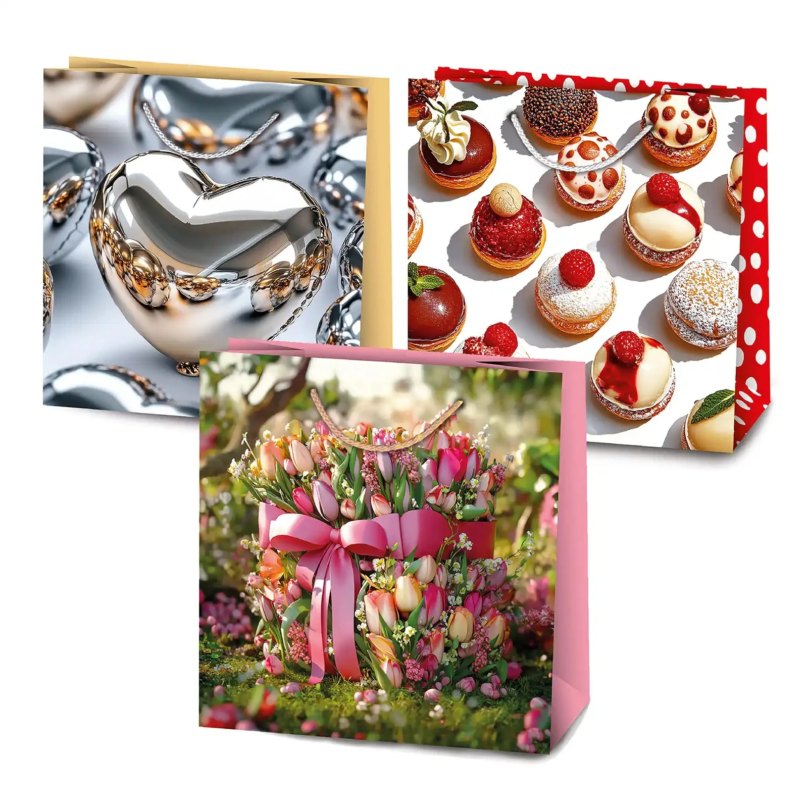 Пакет подарунковий LL-2 225*218*118 Фото №:1