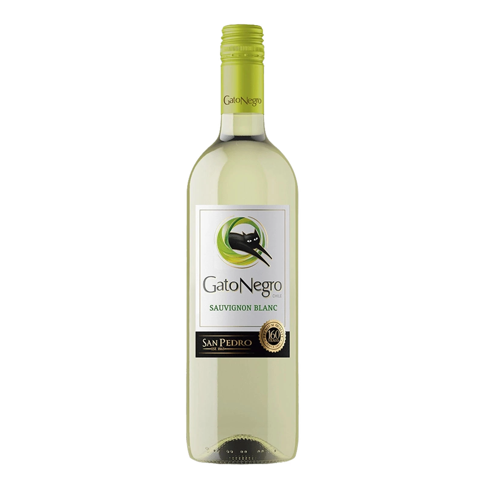 Вино Gato Negro Sauvignon Blanc біле сухе 12% 0.75л Фото №:1