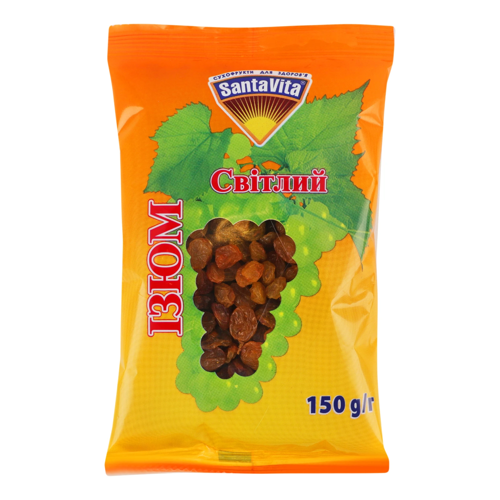 Родзинки Santa Vita світлі 150г Фото №:1