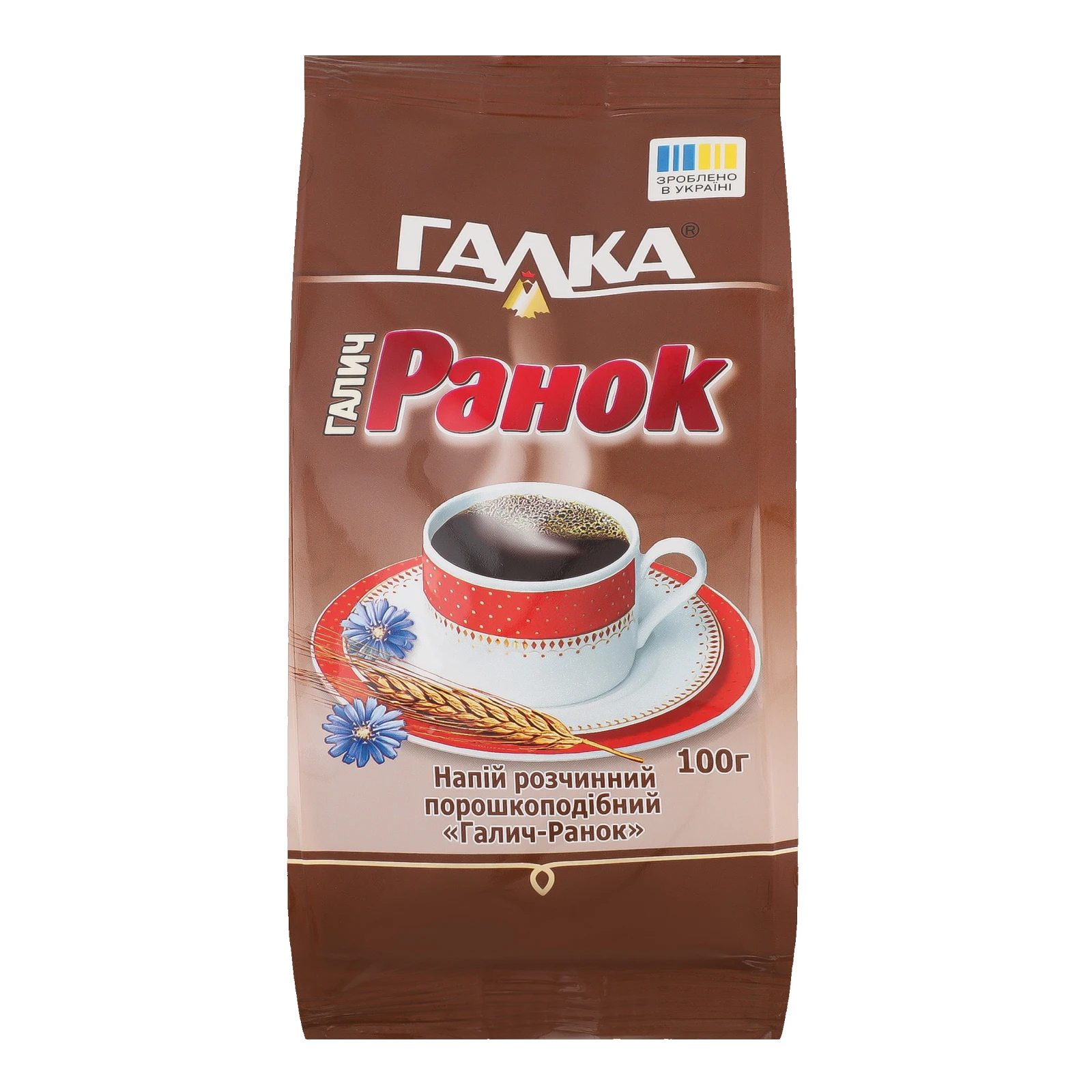 Напій розчинний Галка Галич-Ранок 100г Фото №:1