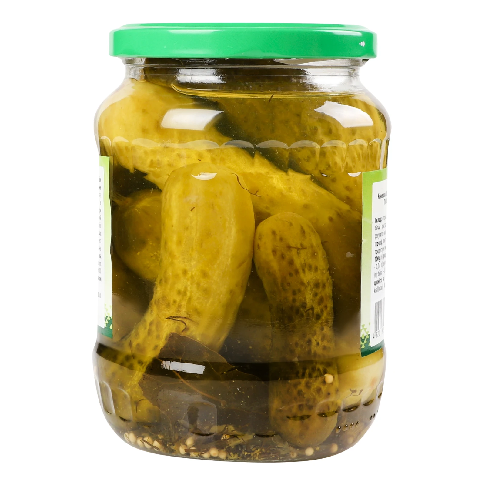Огірки Хуторок мариновані 680г Фото №:2