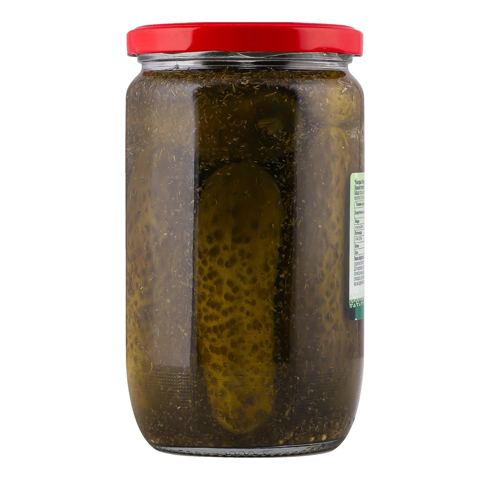 Огірки Хуторок мариновані пастерізовані 680г Фото №:2