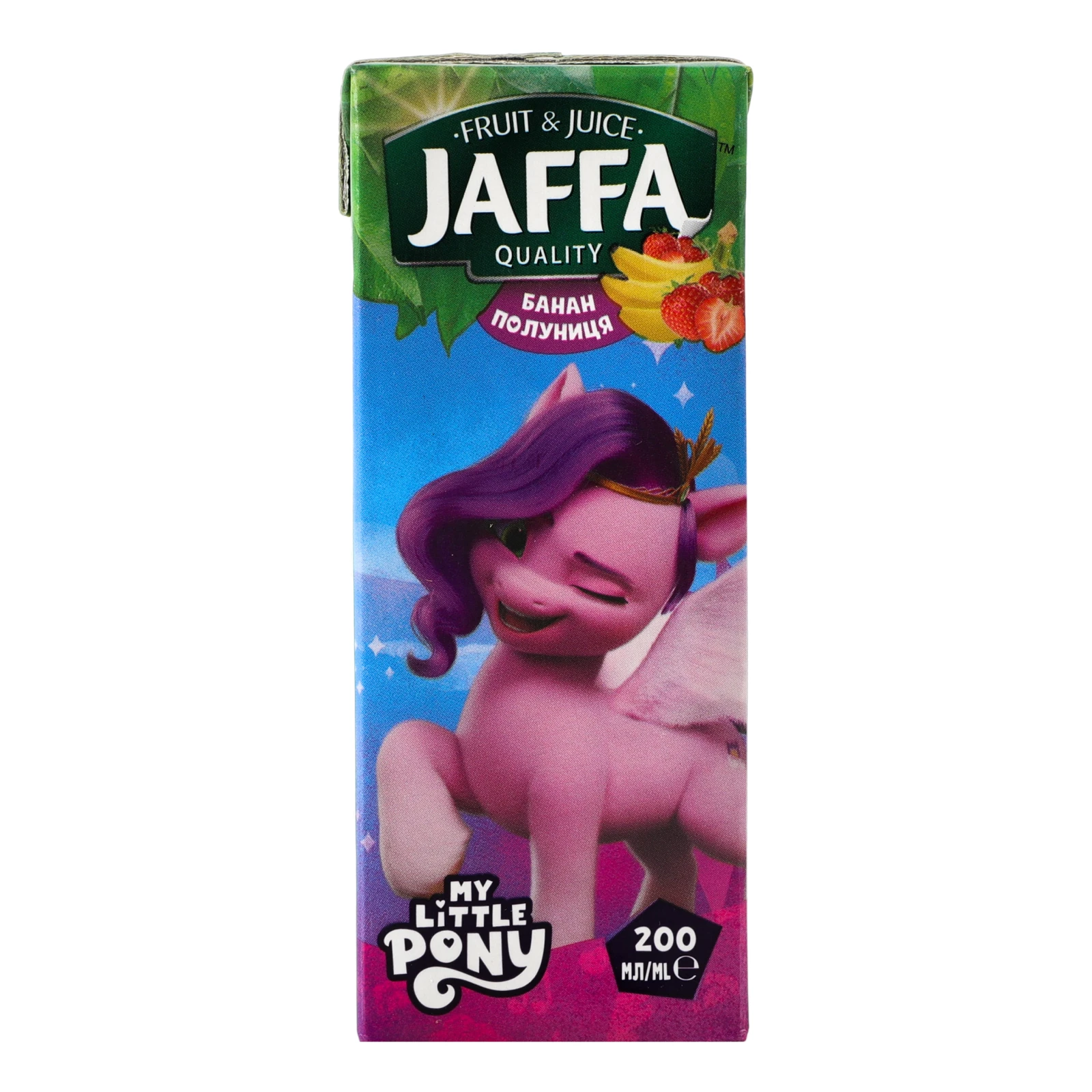 Нектар Jaffa стерилізований банан-полуниця 200мл Фото №:1