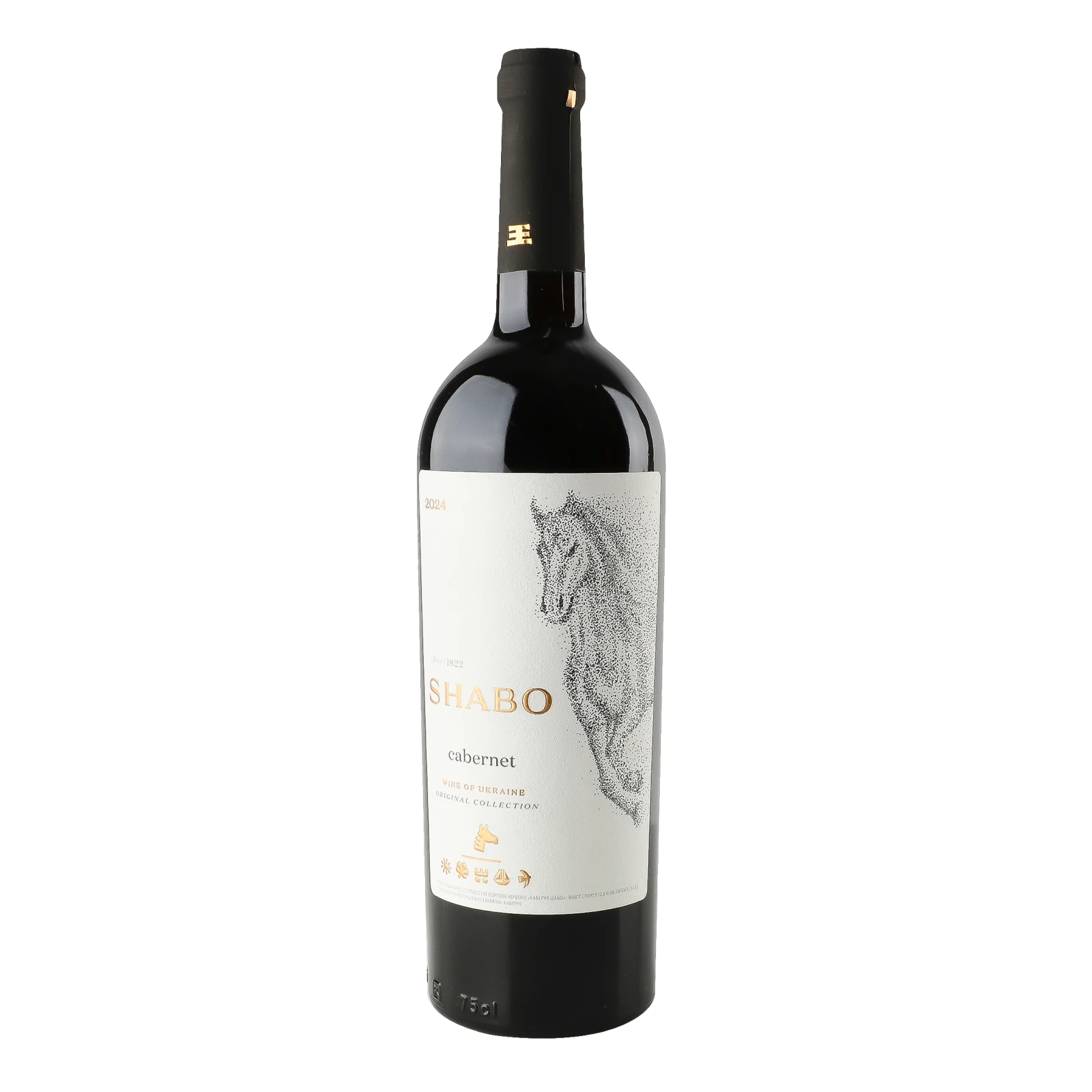 Вино Shabo Original Collection Cabernet червоне сухе 12.7% 0.75л Фото №:1