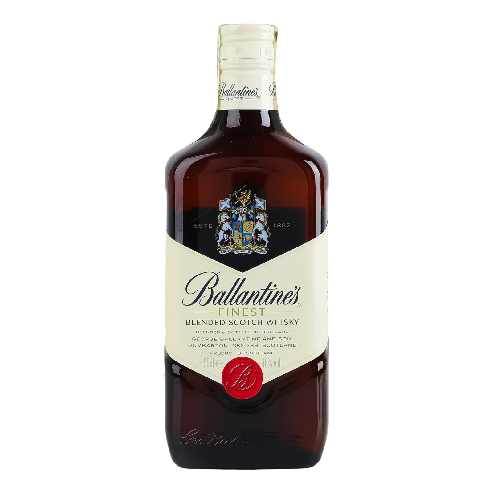 Віскі Ballantine's Finest шотландське купажоване 40% 0.5л Фото №:1