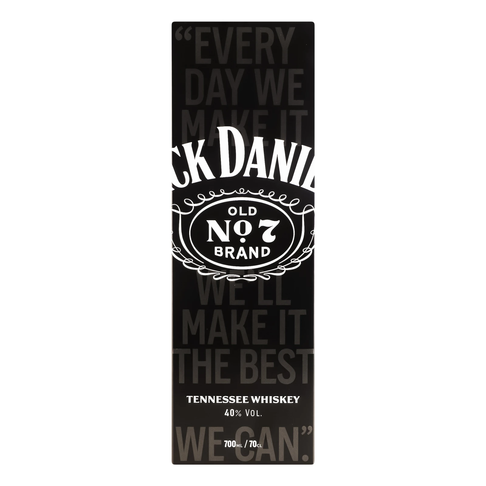 Віскі Jack Daniel's Tennessee Old №7 Brand 40% 0.7л у коробці