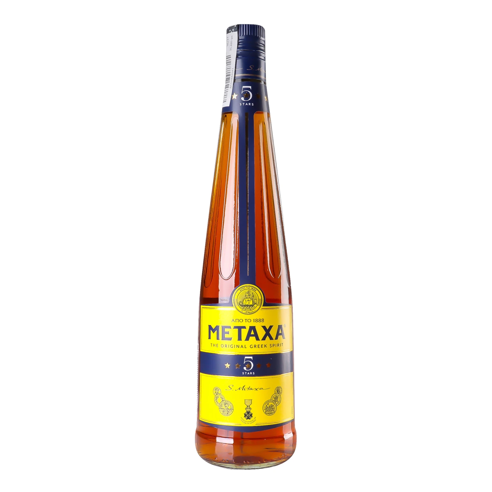 Напій алкогольний Metaxa 5 зірок 38% 0.7л Фото №:1