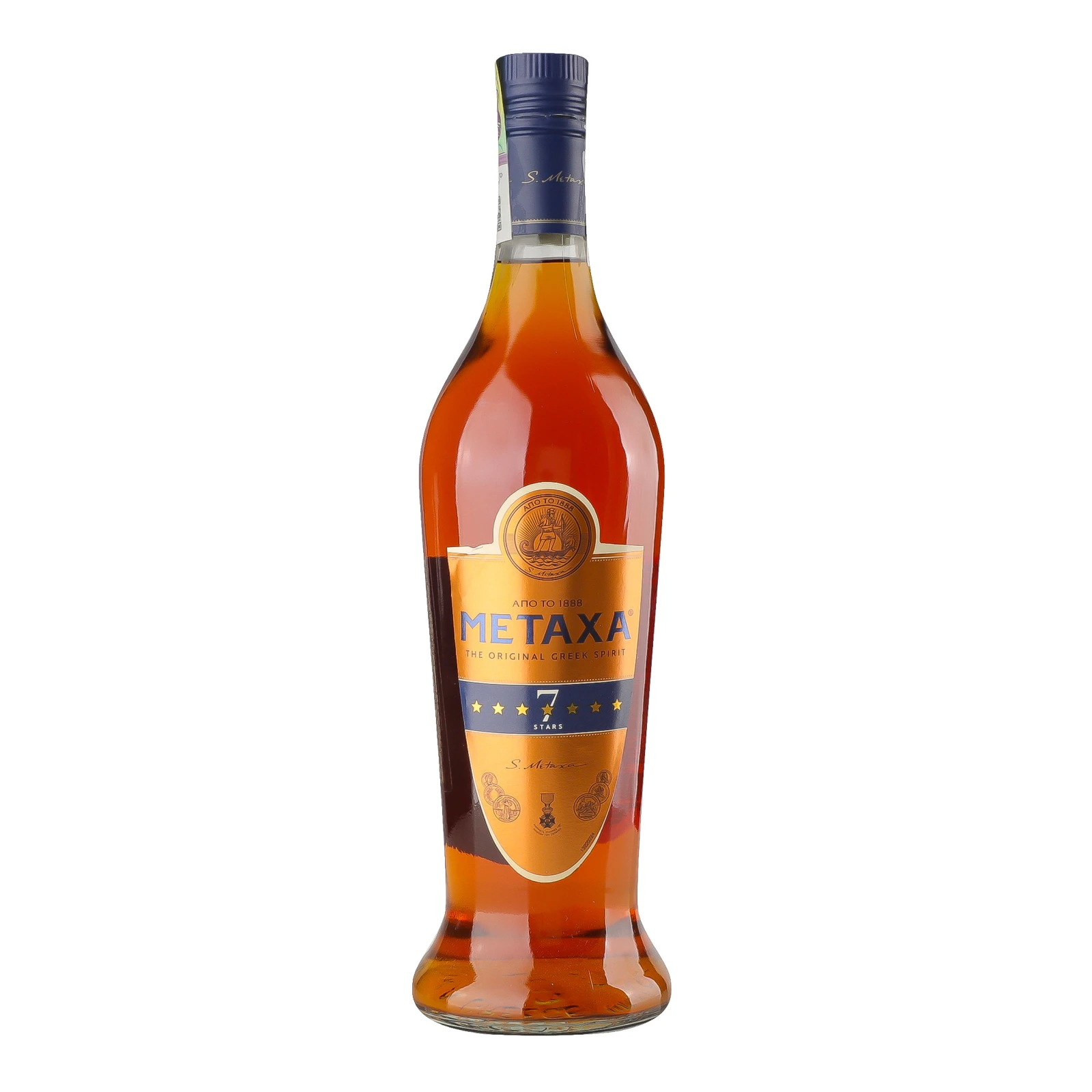 Напій алкогольний Metaxa 7 зірок 40% 0.7л Фото навігації №:1