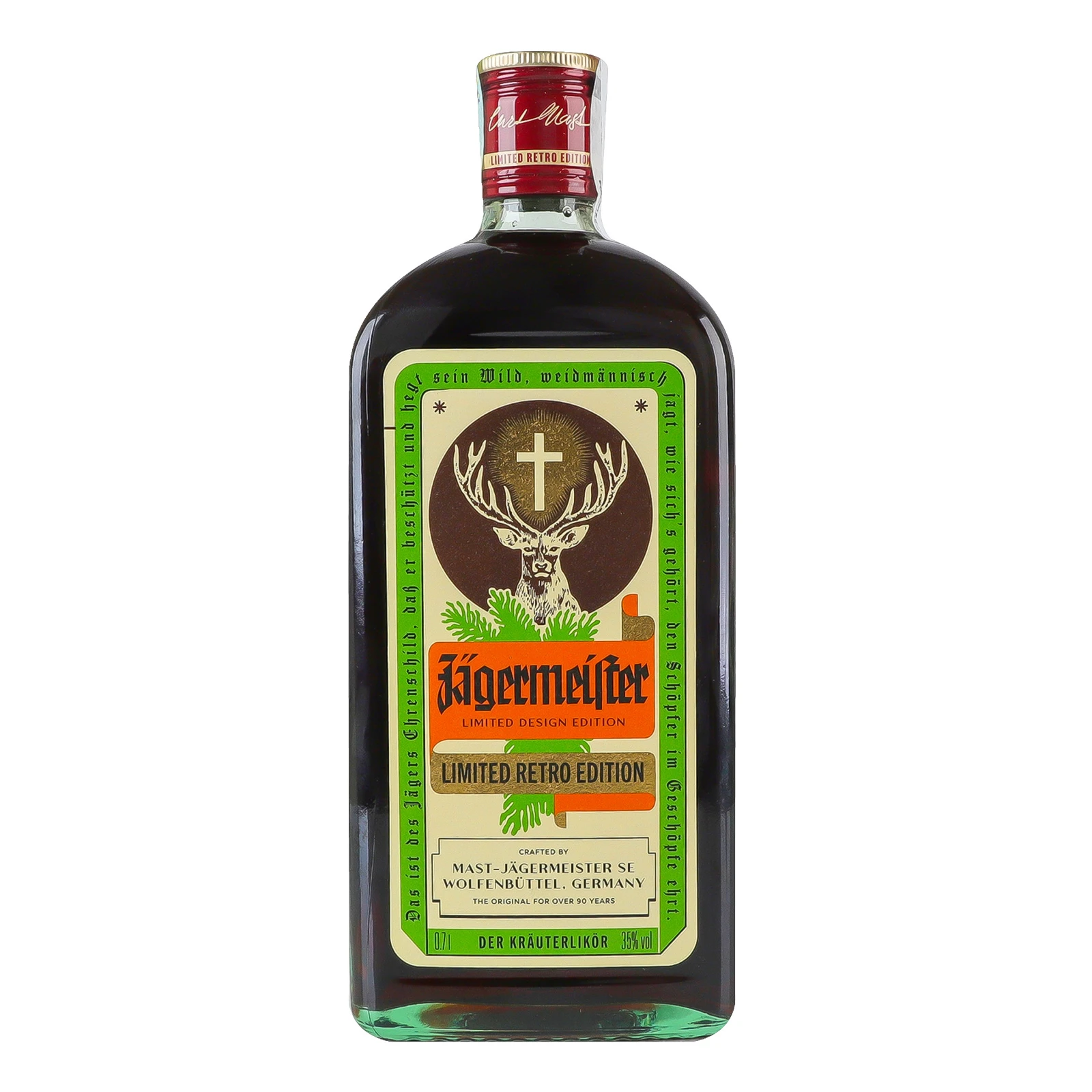 Лікер Jagermeister 35% 0.7л