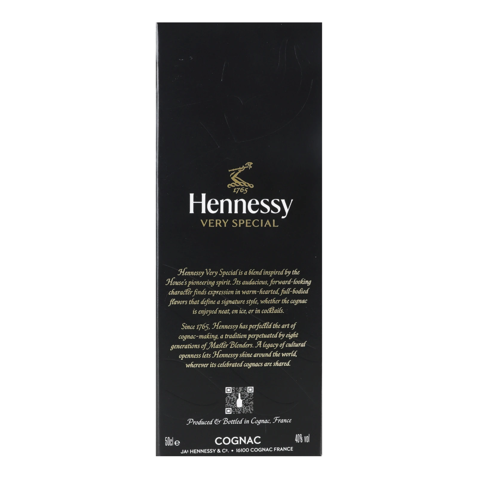 Коньяк Hennessy VS в упаковці 40% 0.5л фото 2