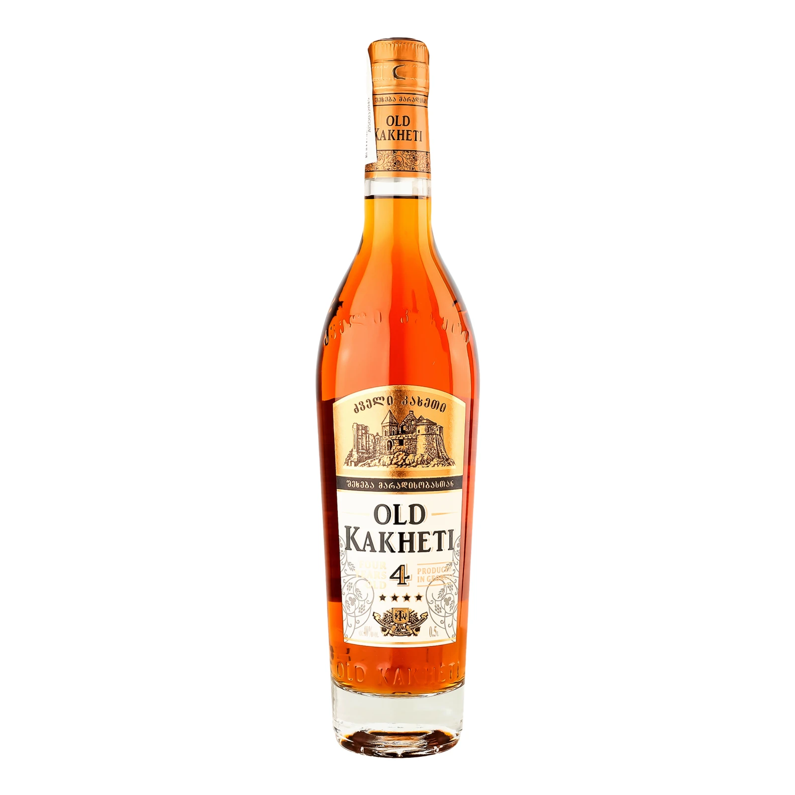 Бренді Old Kakheti 4 роки грузинський 40% 0.5л