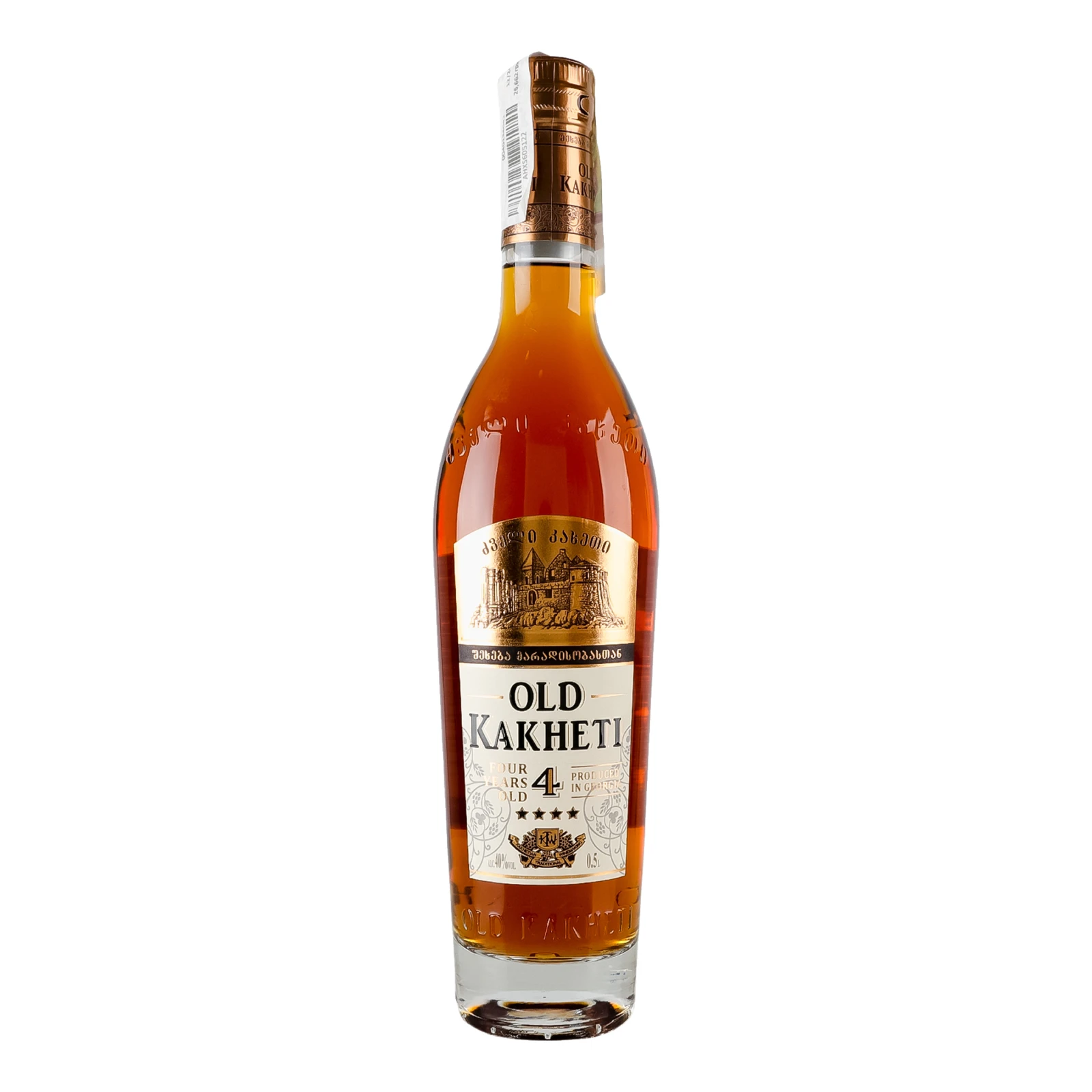 Бренді Old Kakheti грузинський 4 роки 40% 0.5л Фото №:1