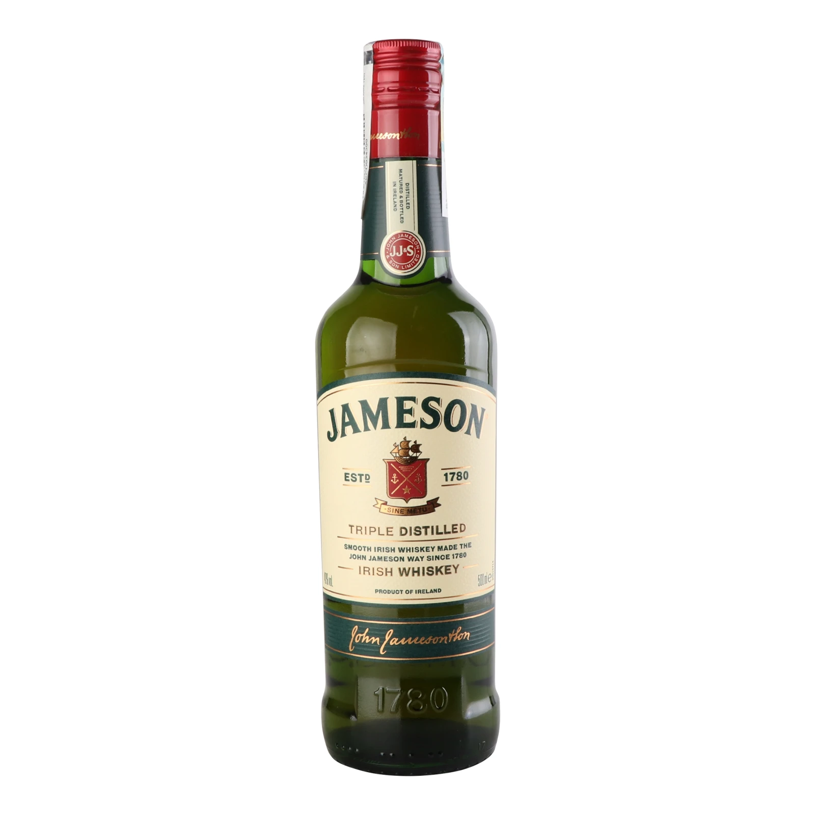 Віскі Jameson ірландське 40% 0.5л Фото №:1