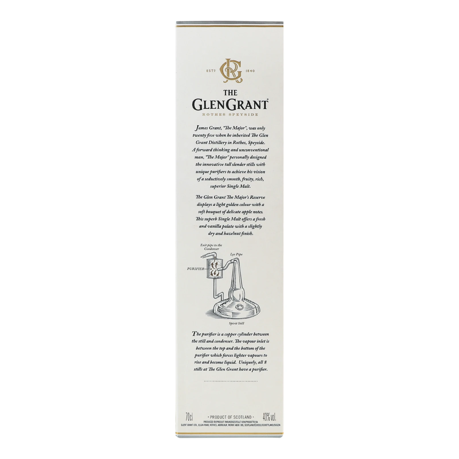 Віскі The Glen Grant The Major`s Reserve 40% 0.7л фото 2